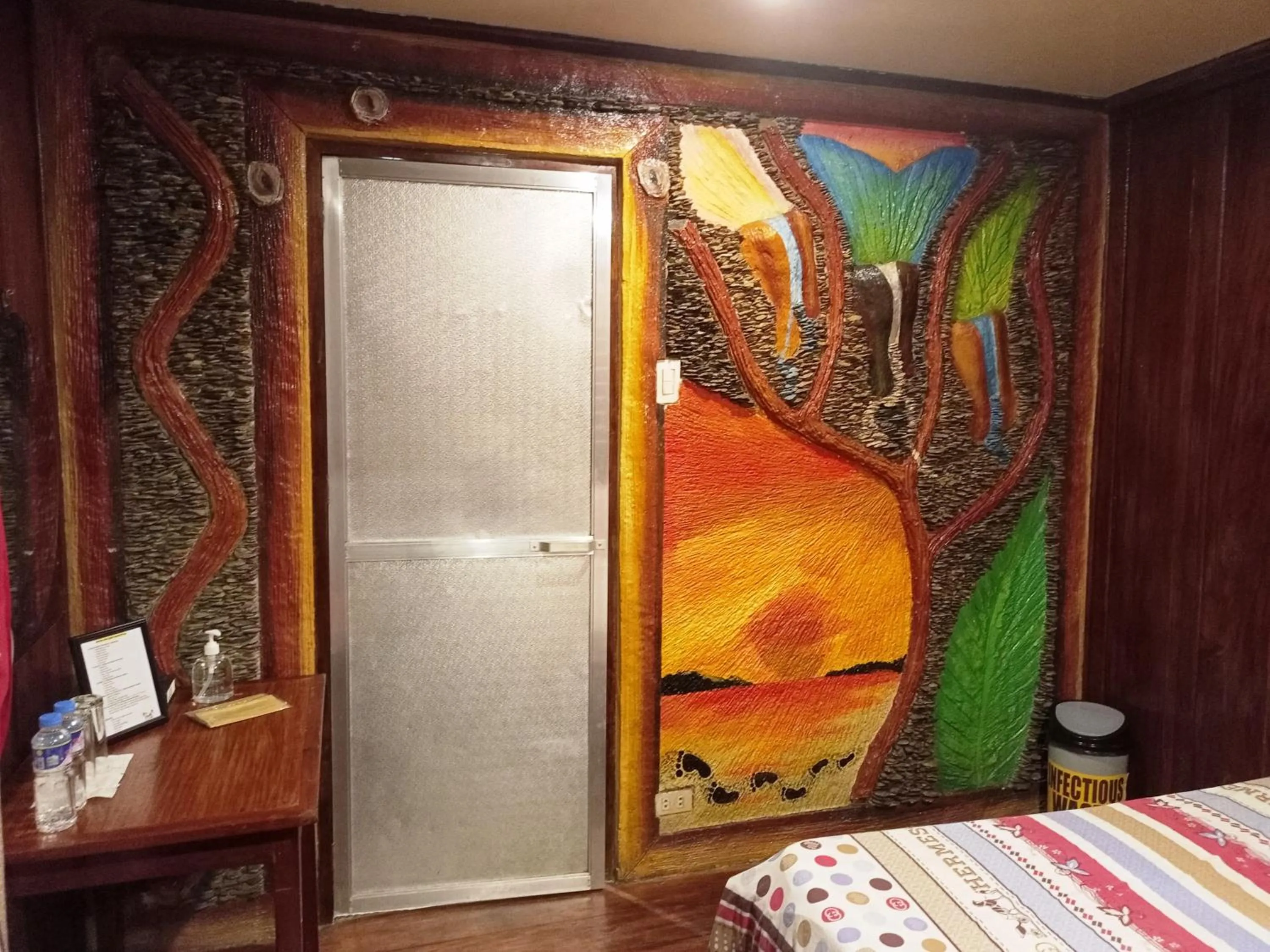 Bed in Ausan Beach Front Cottages