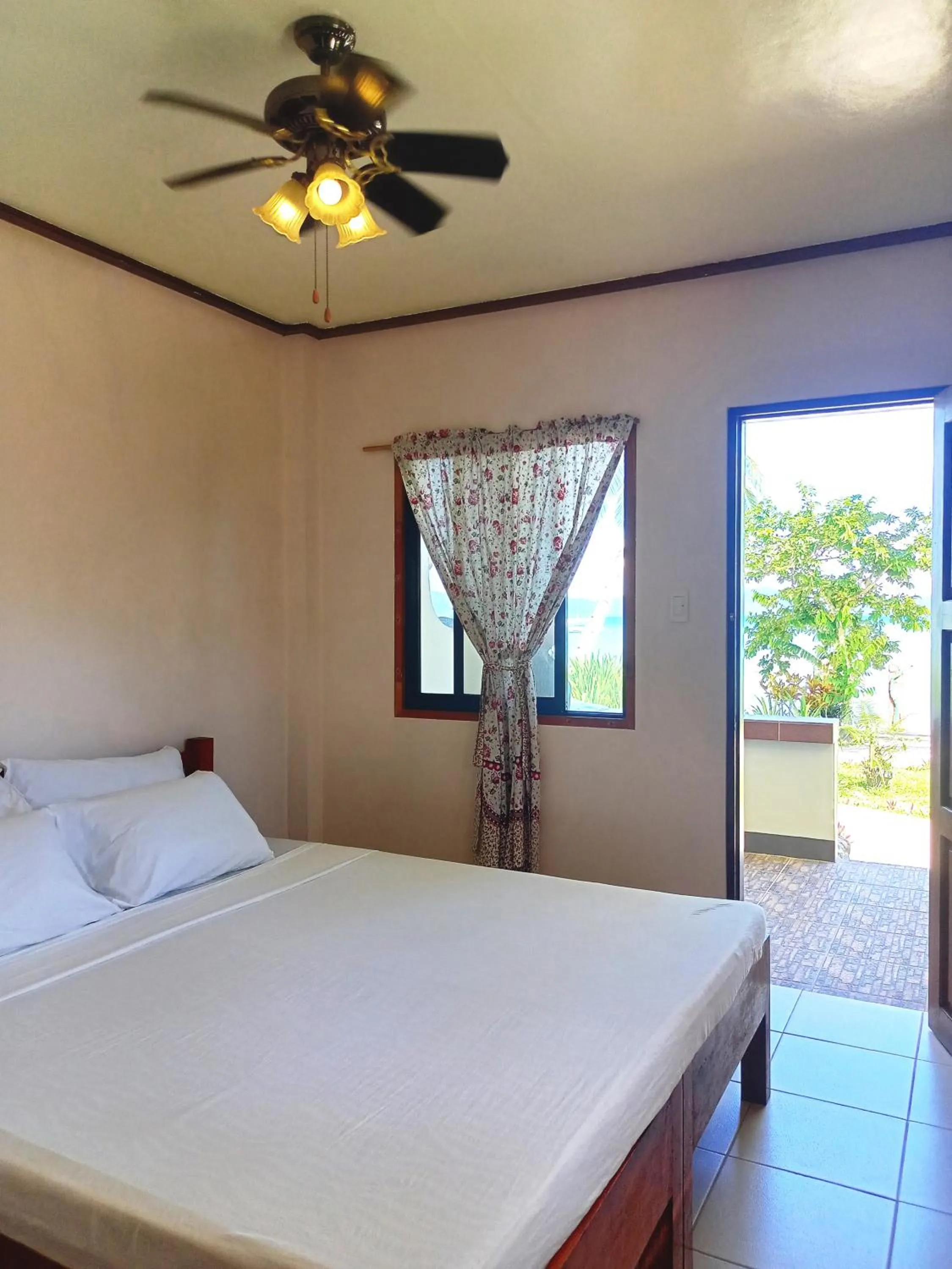 Bed in Ausan Beach Front Cottages