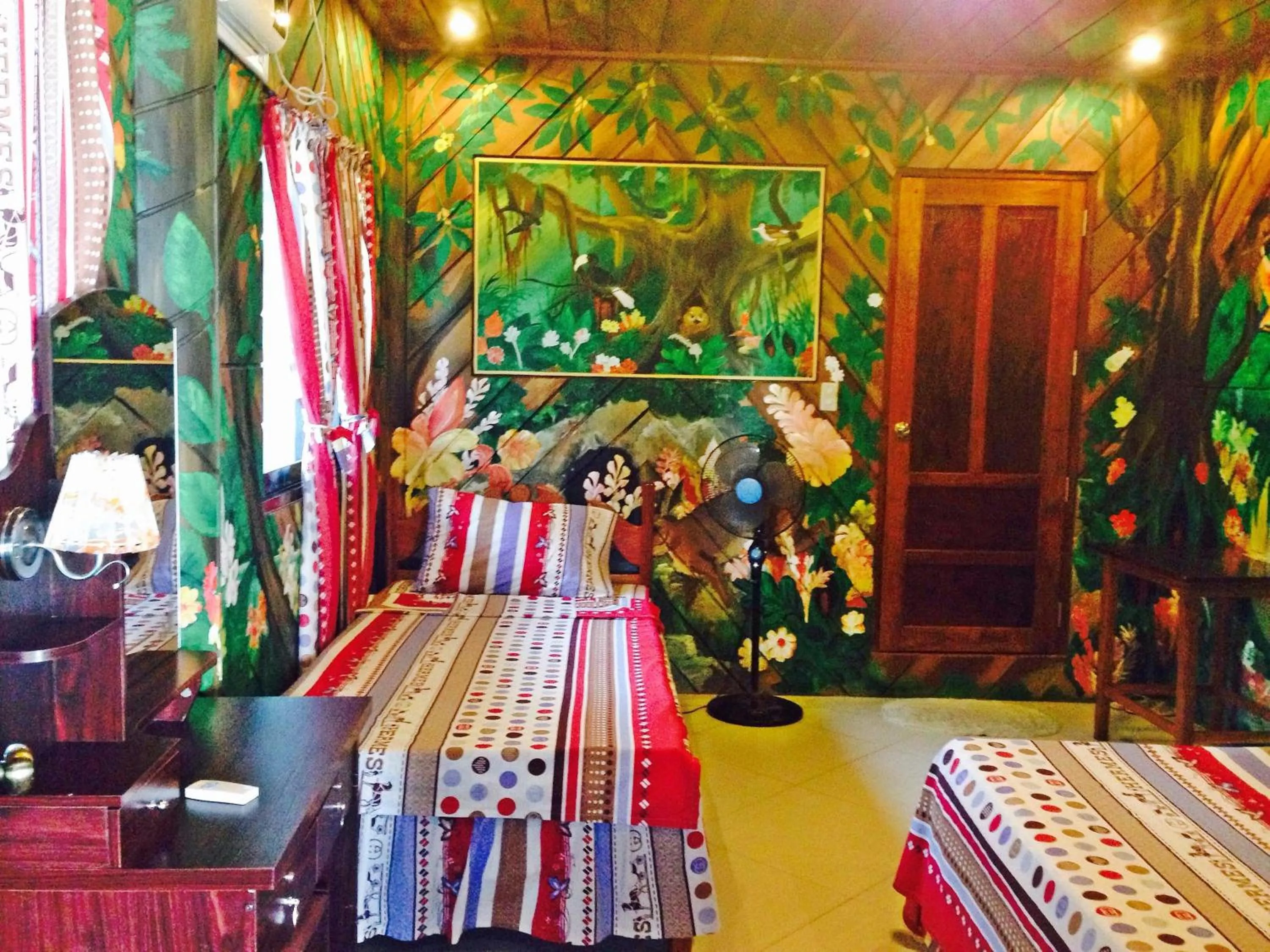 Photo of the whole room, Bed in Ausan Beach Front Cottages