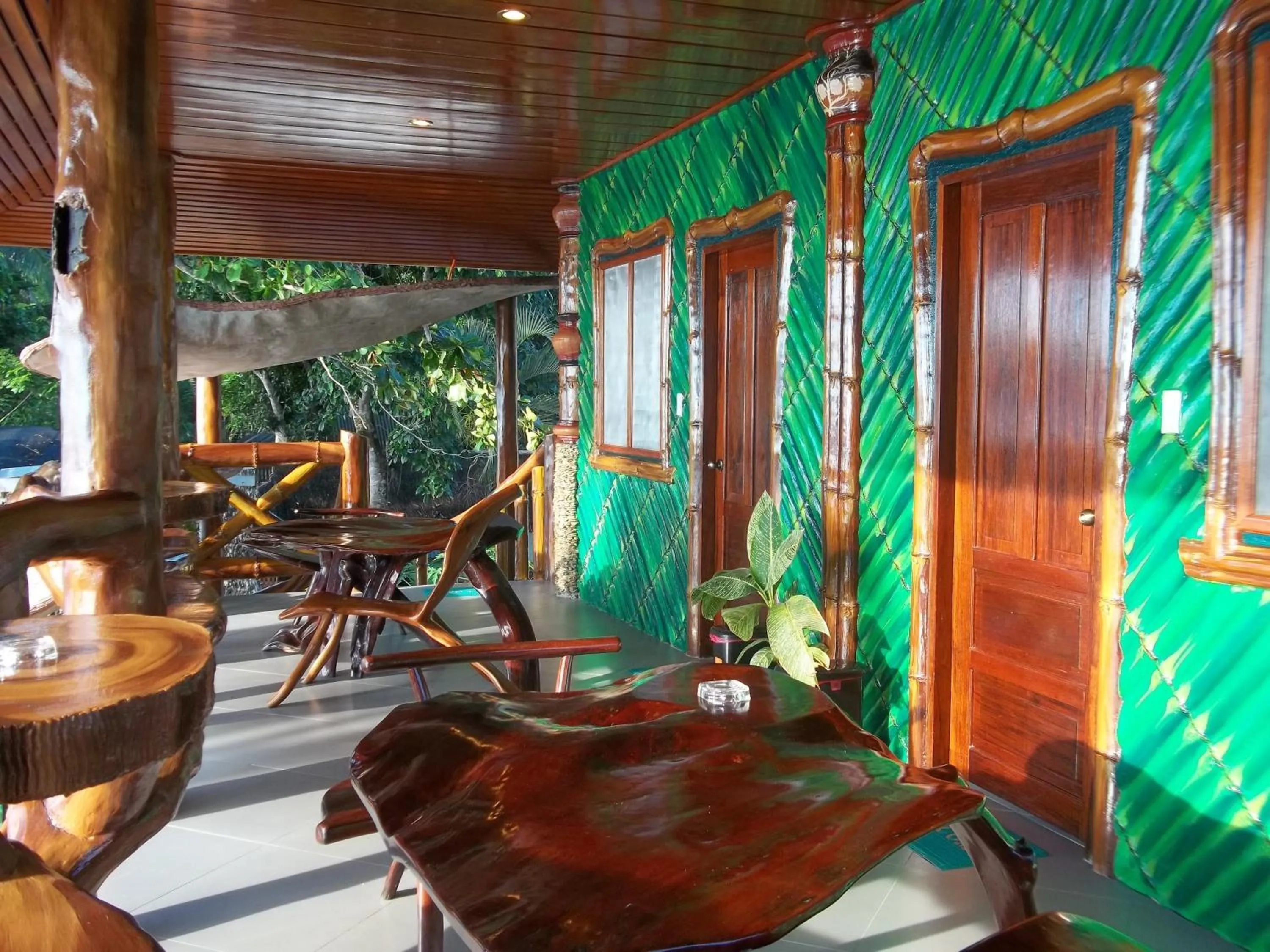 Balcony/Terrace in Ausan Beach Front Cottages