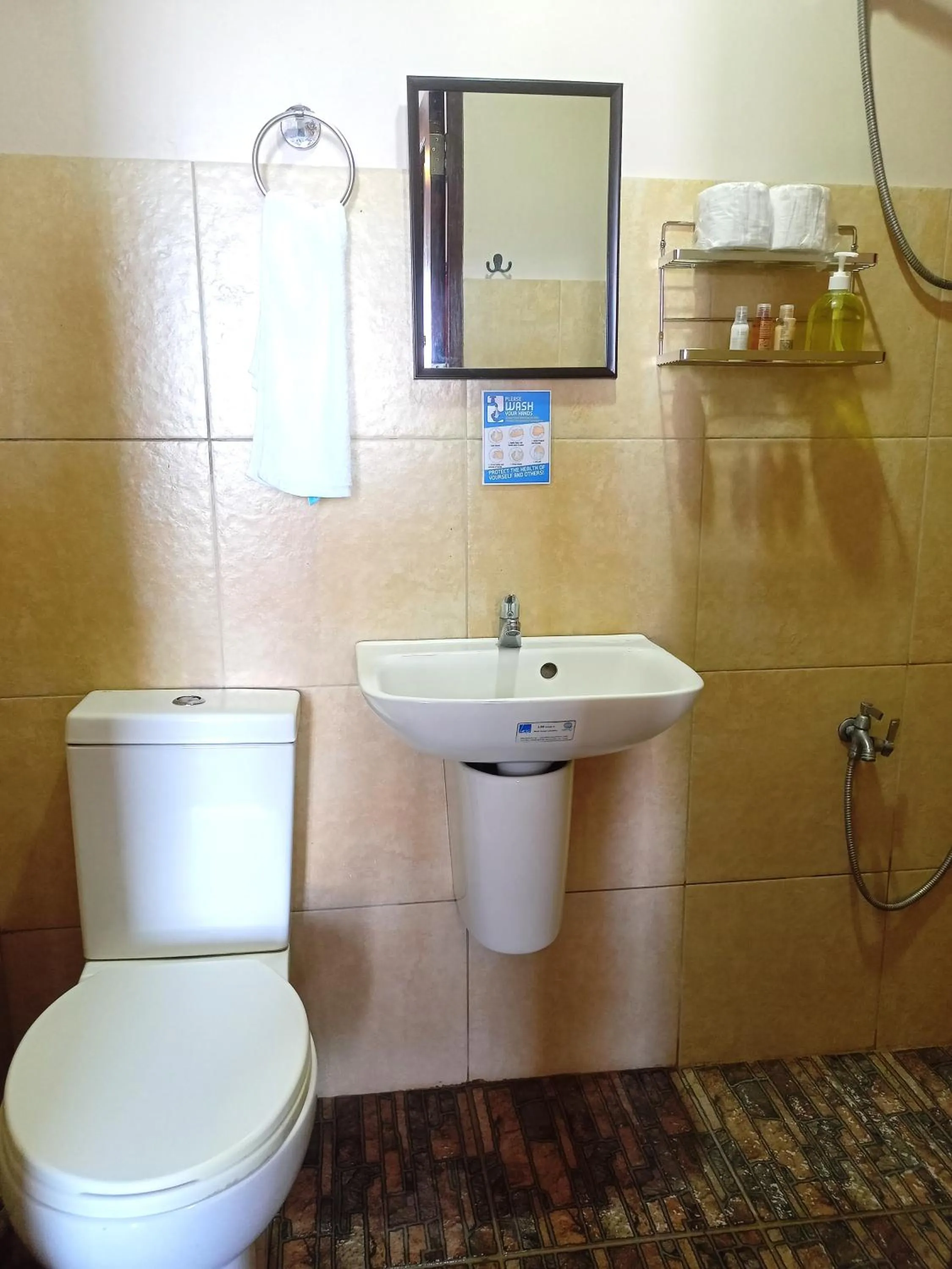 Toilet in Ausan Beach Front Cottages