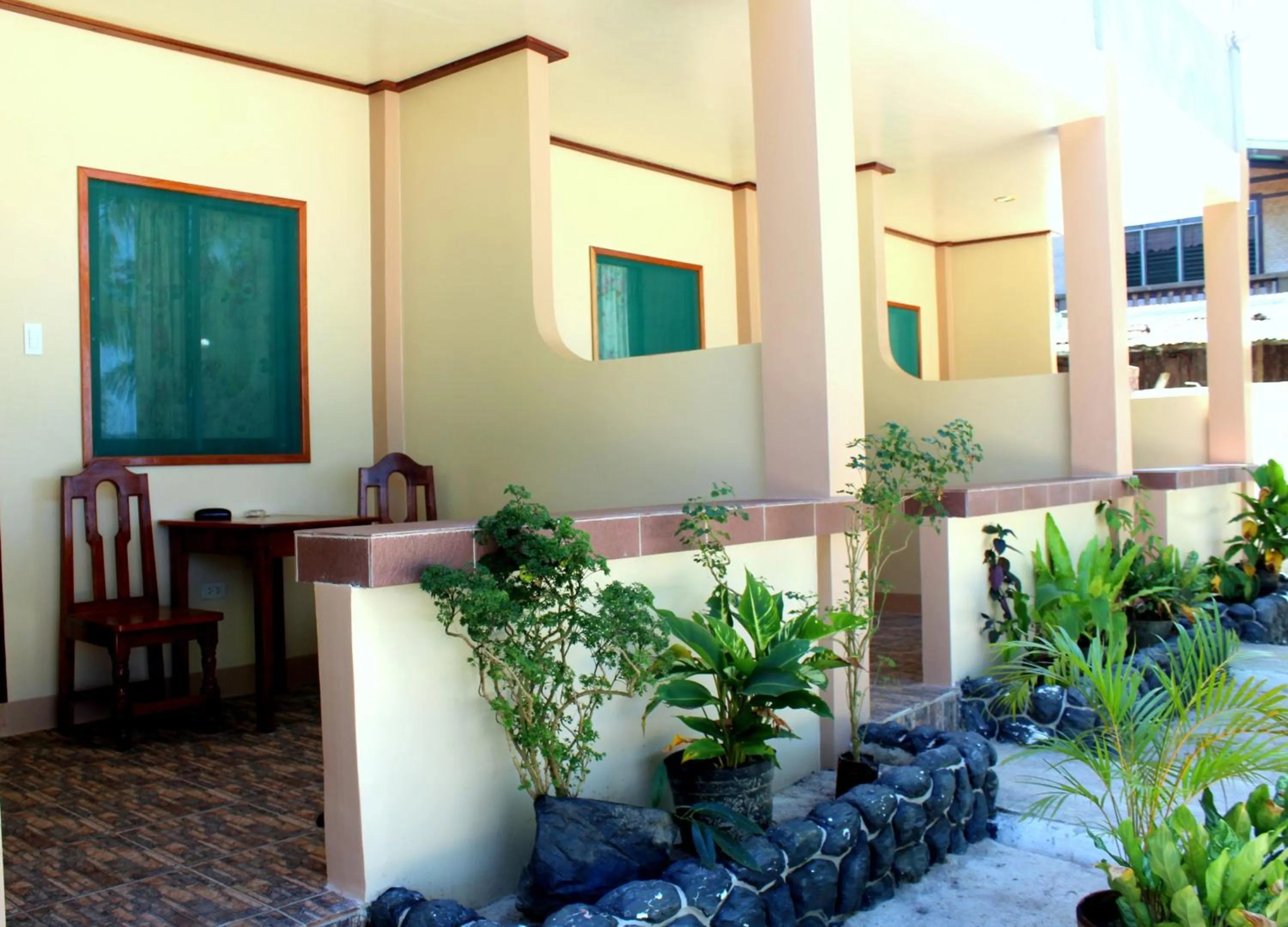 Facade/entrance in Ausan Beach Front Cottages