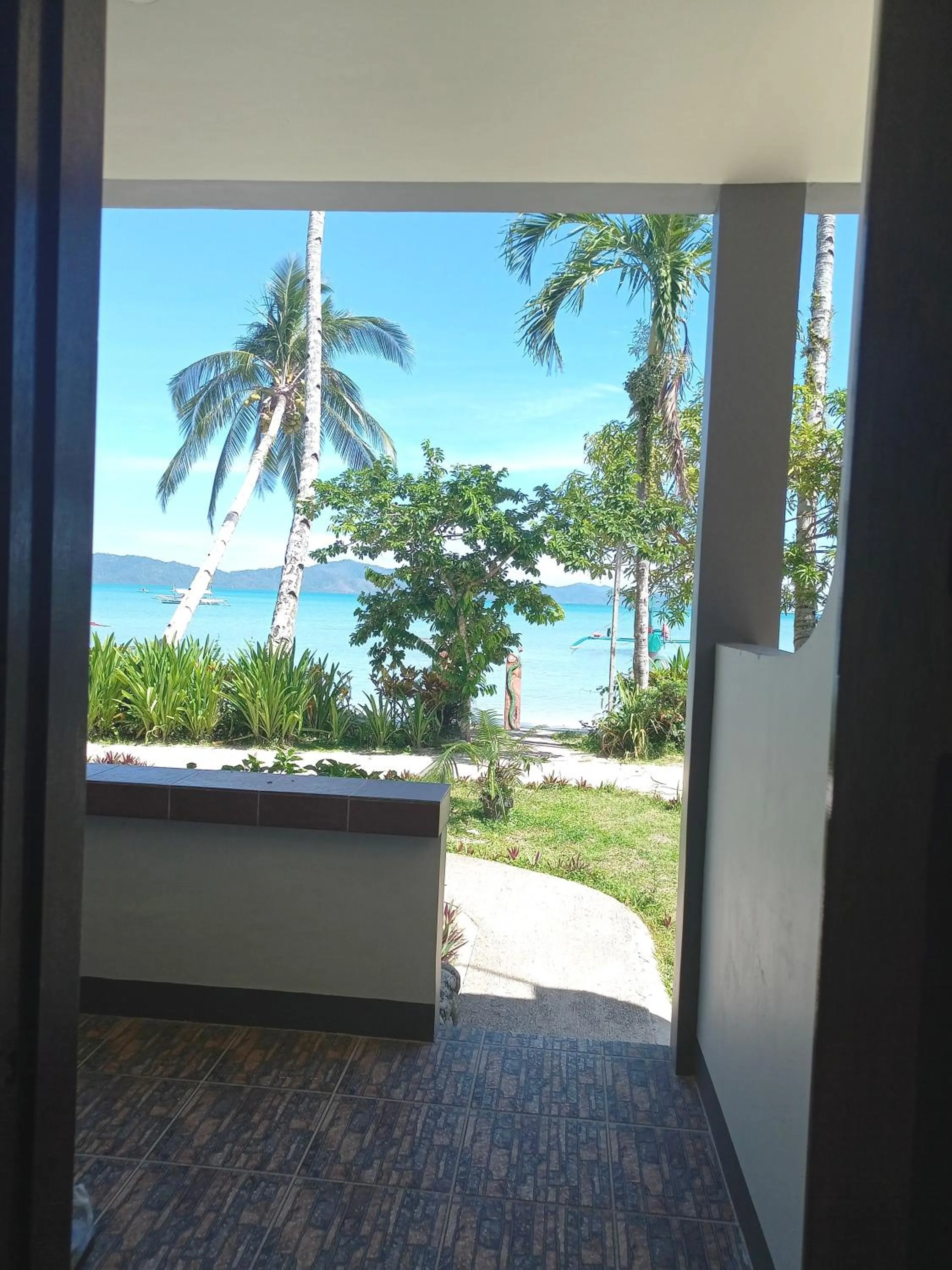 Balcony/Terrace in Ausan Beach Front Cottages