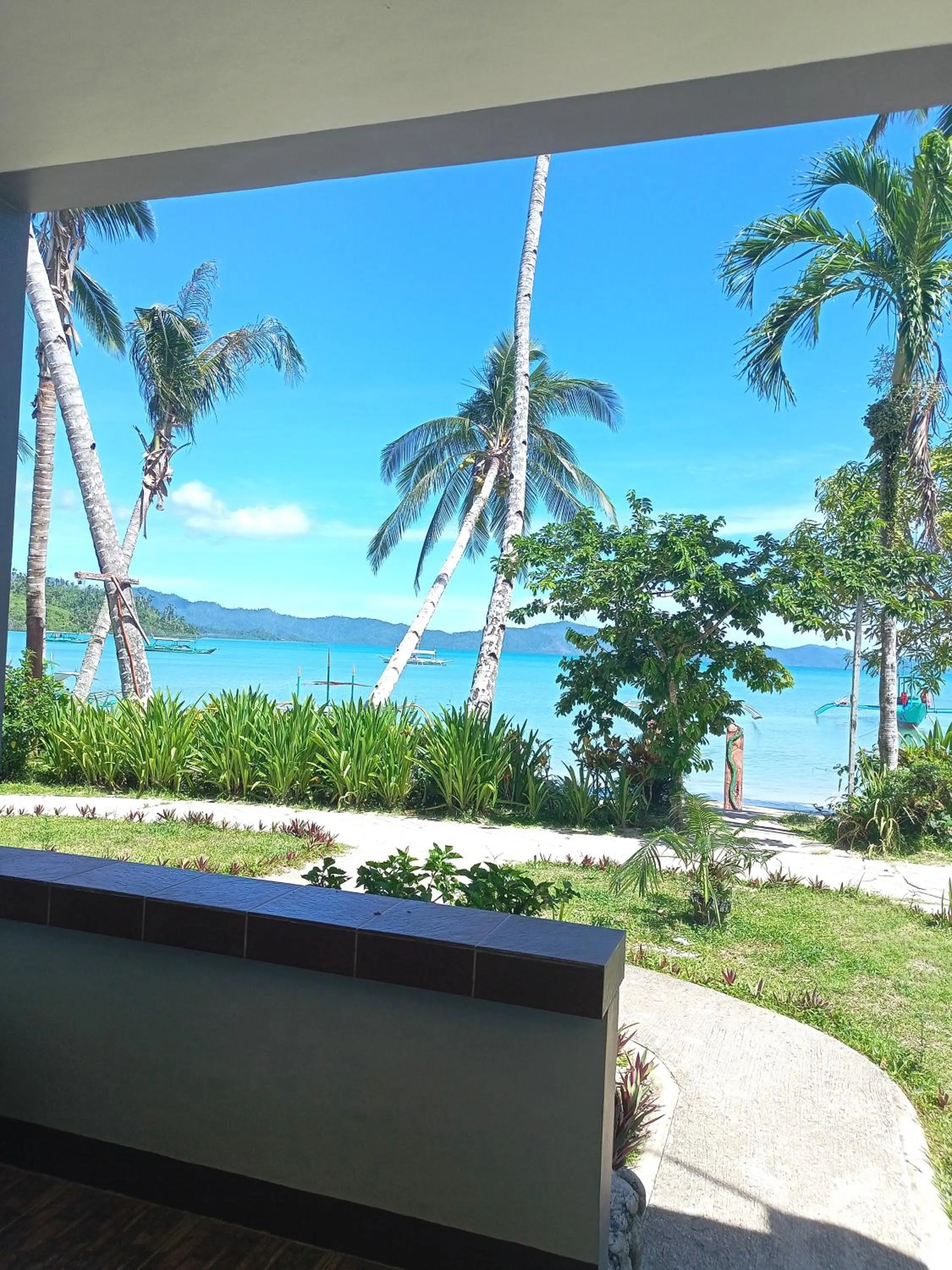 Balcony/Terrace in Ausan Beach Front Cottages