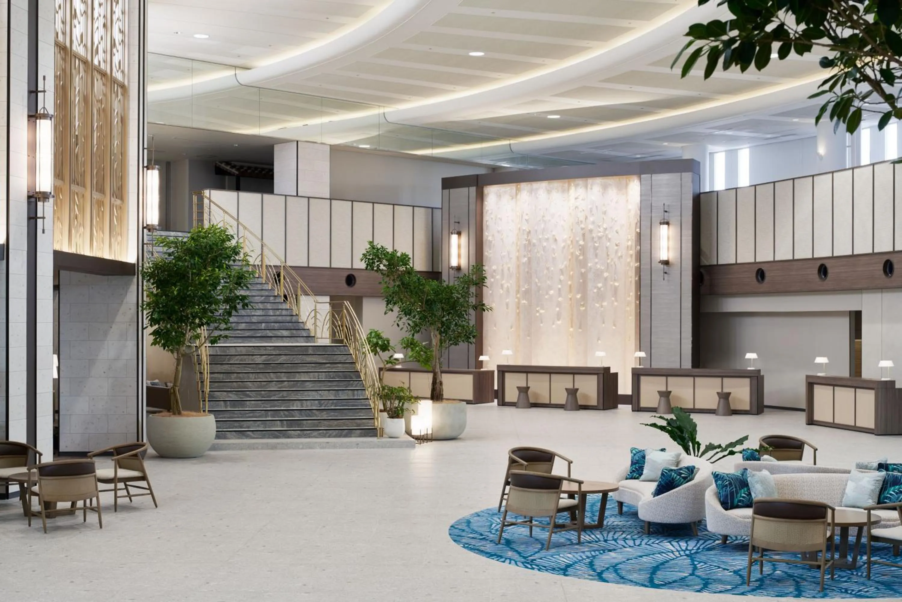 Lobby or reception in Grand Mercure Okinawa Cape Zanpa Resort
