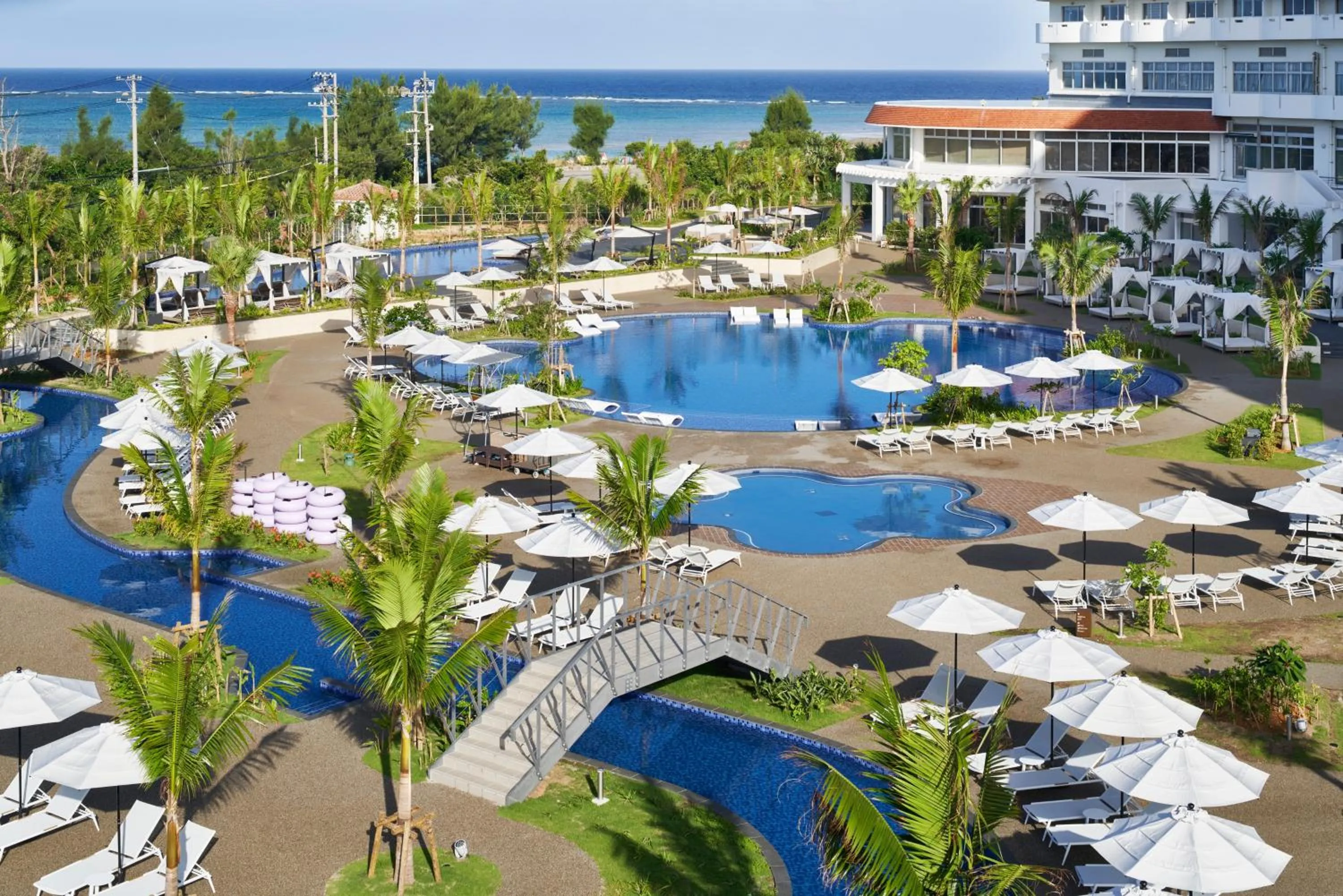 Swimming pool in Grand Mercure Okinawa Cape Zanpa Resort