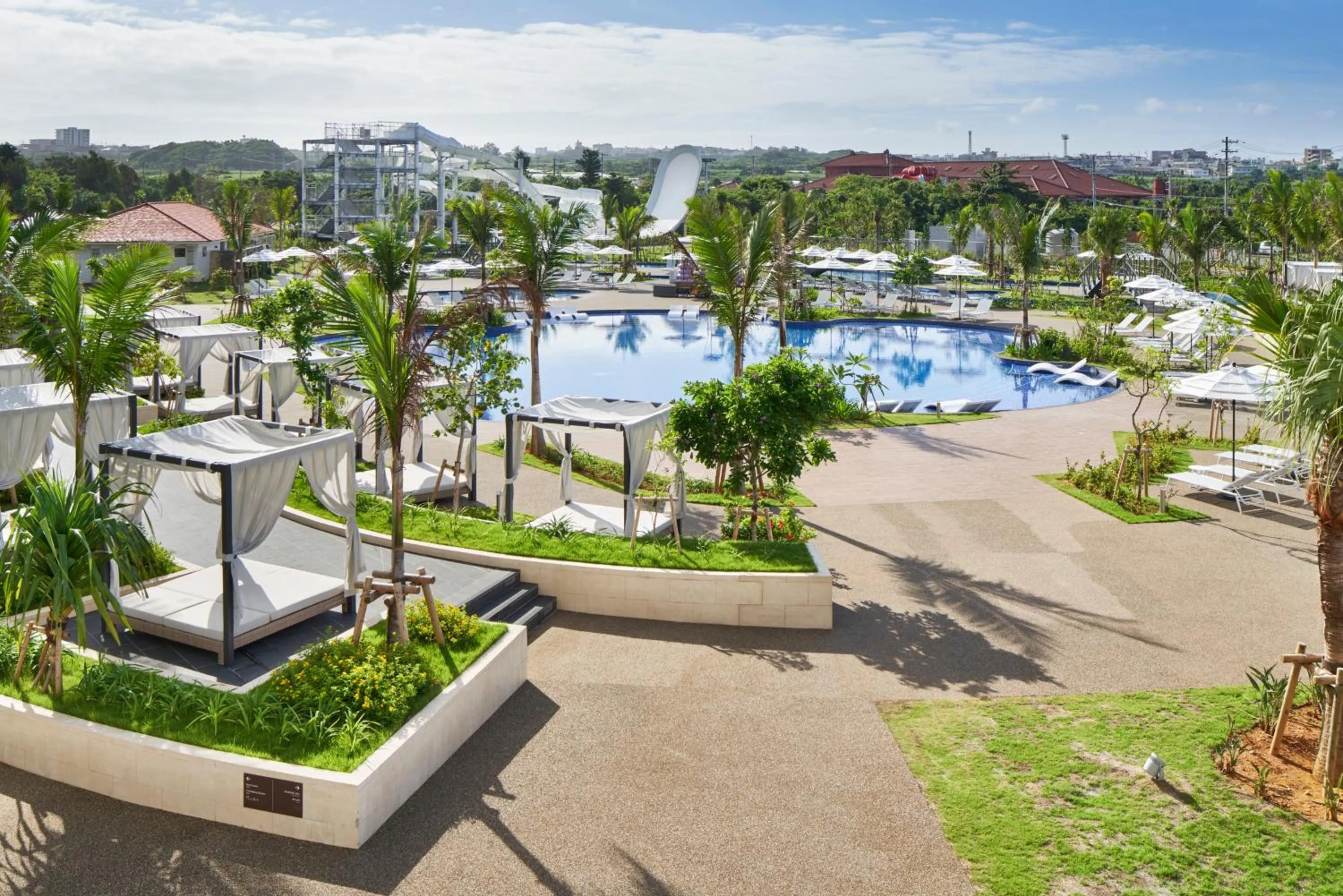 Swimming pool in Grand Mercure Okinawa Cape Zanpa Resort