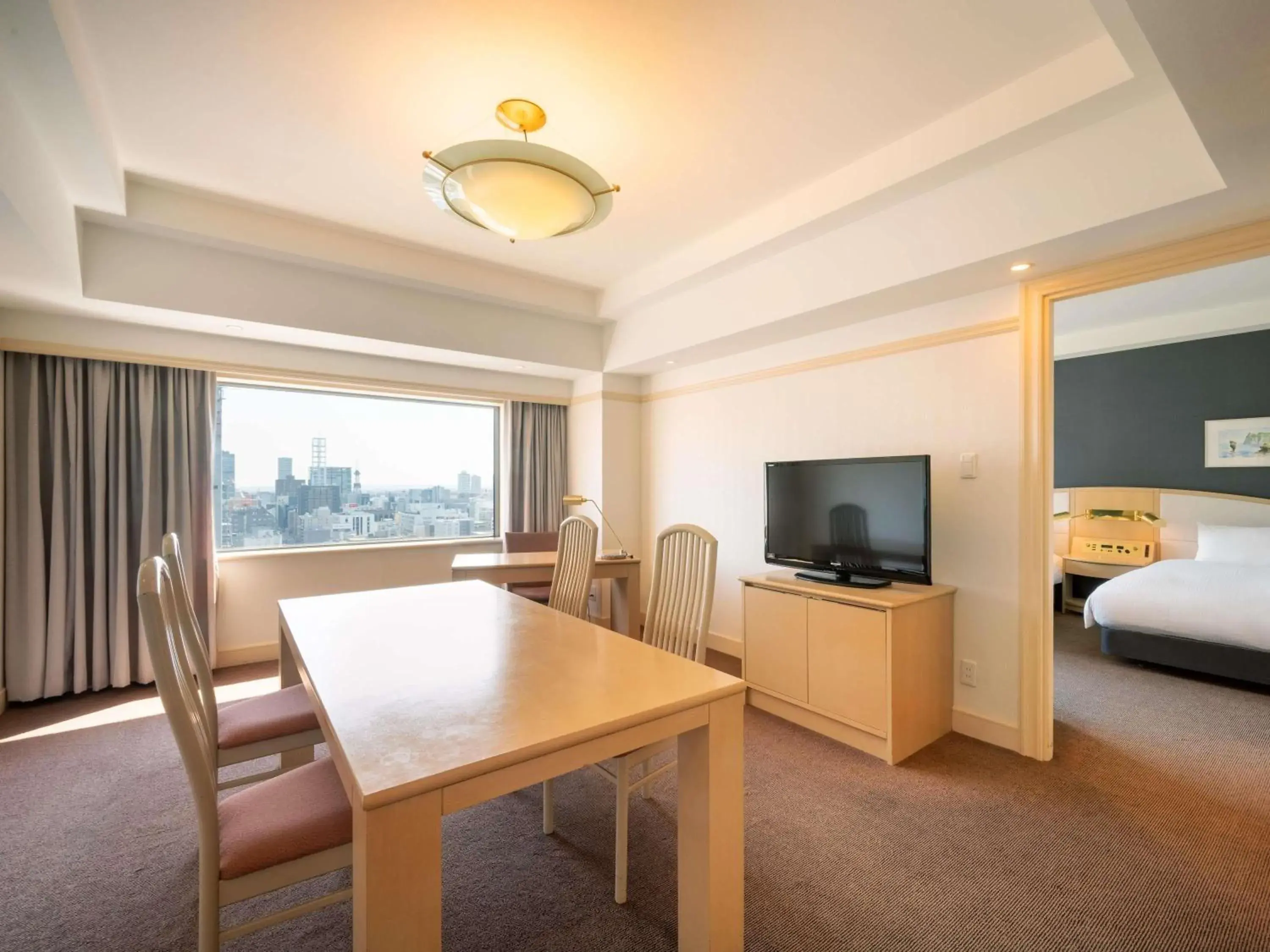 Junior Suite Twin with City View in Grand Mercure Sapporo Odori Park Junior Suite Twin with City View in Grand Mercure Sapporo Odori Park