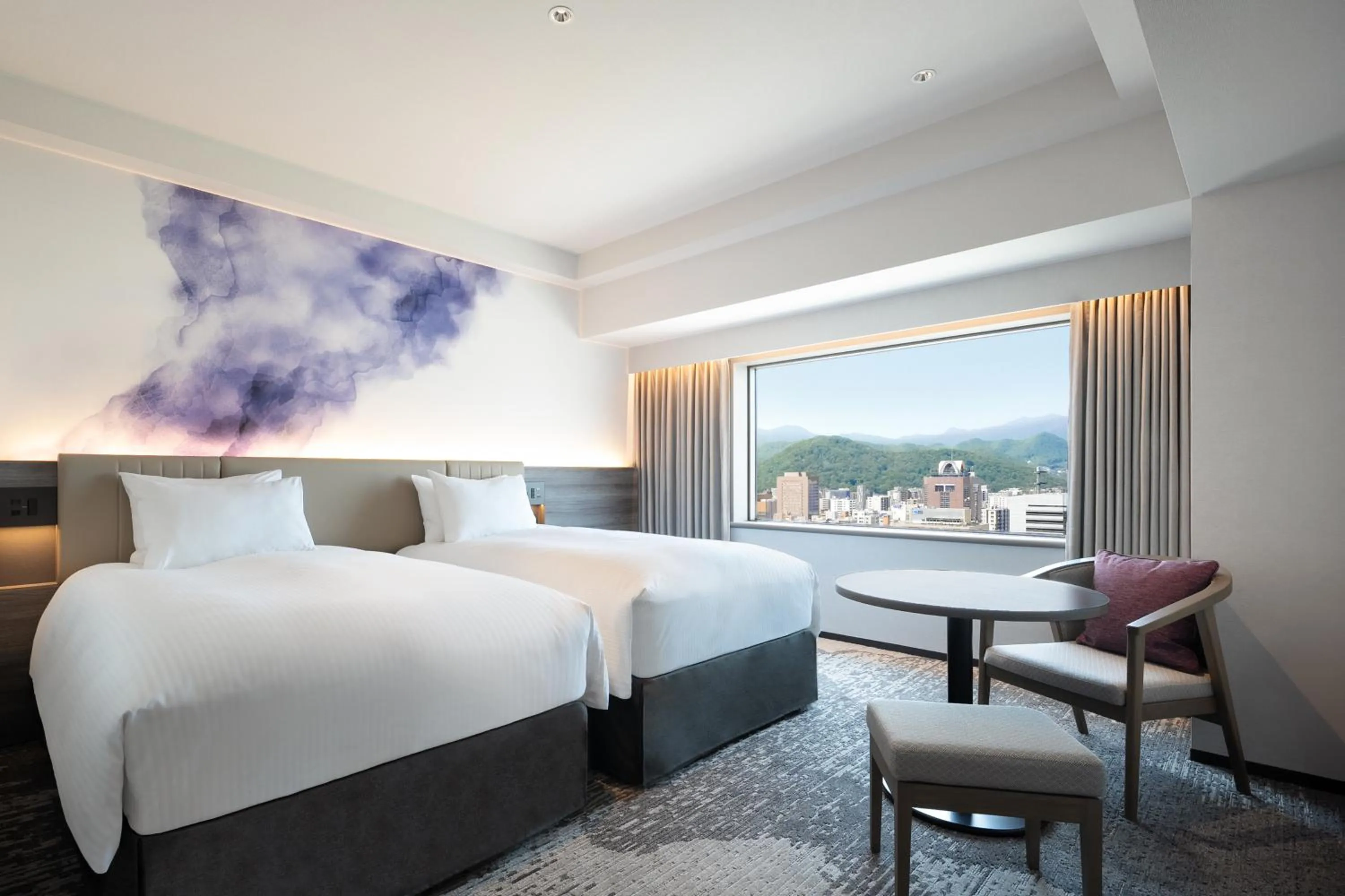 Photo of the whole room, Bed in Grand Mercure Sapporo Odori Park