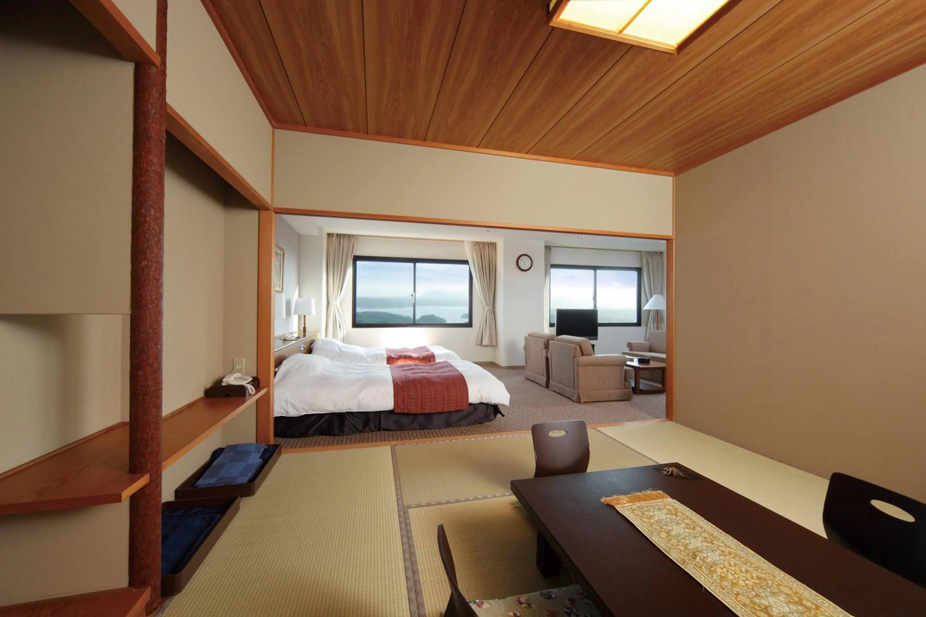 Photo of the whole room, Bed in Grand Mercure Ise-shima Resort & Spa