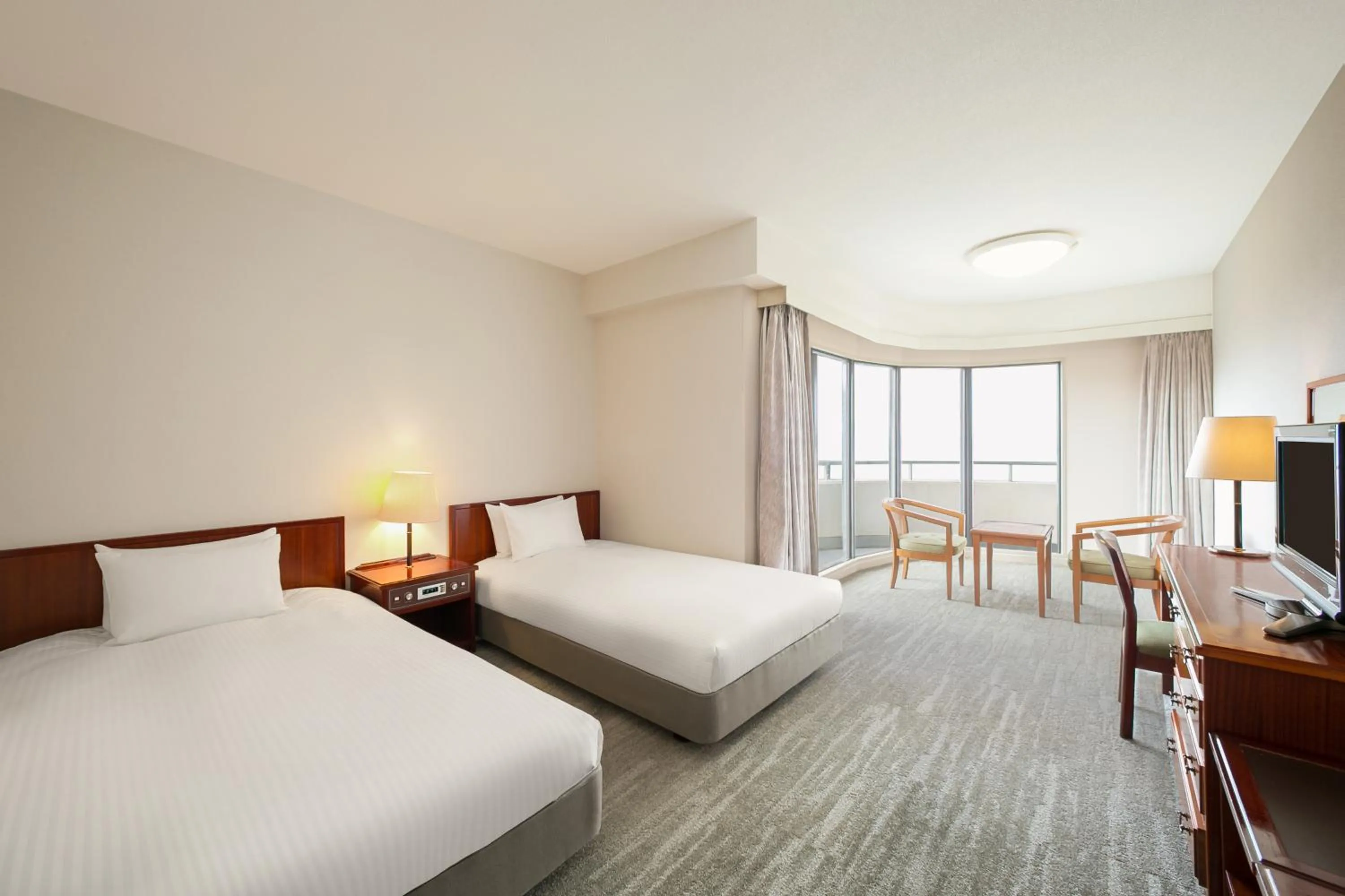 Bed in Grand Mercure Awaji Island Resort & Spa