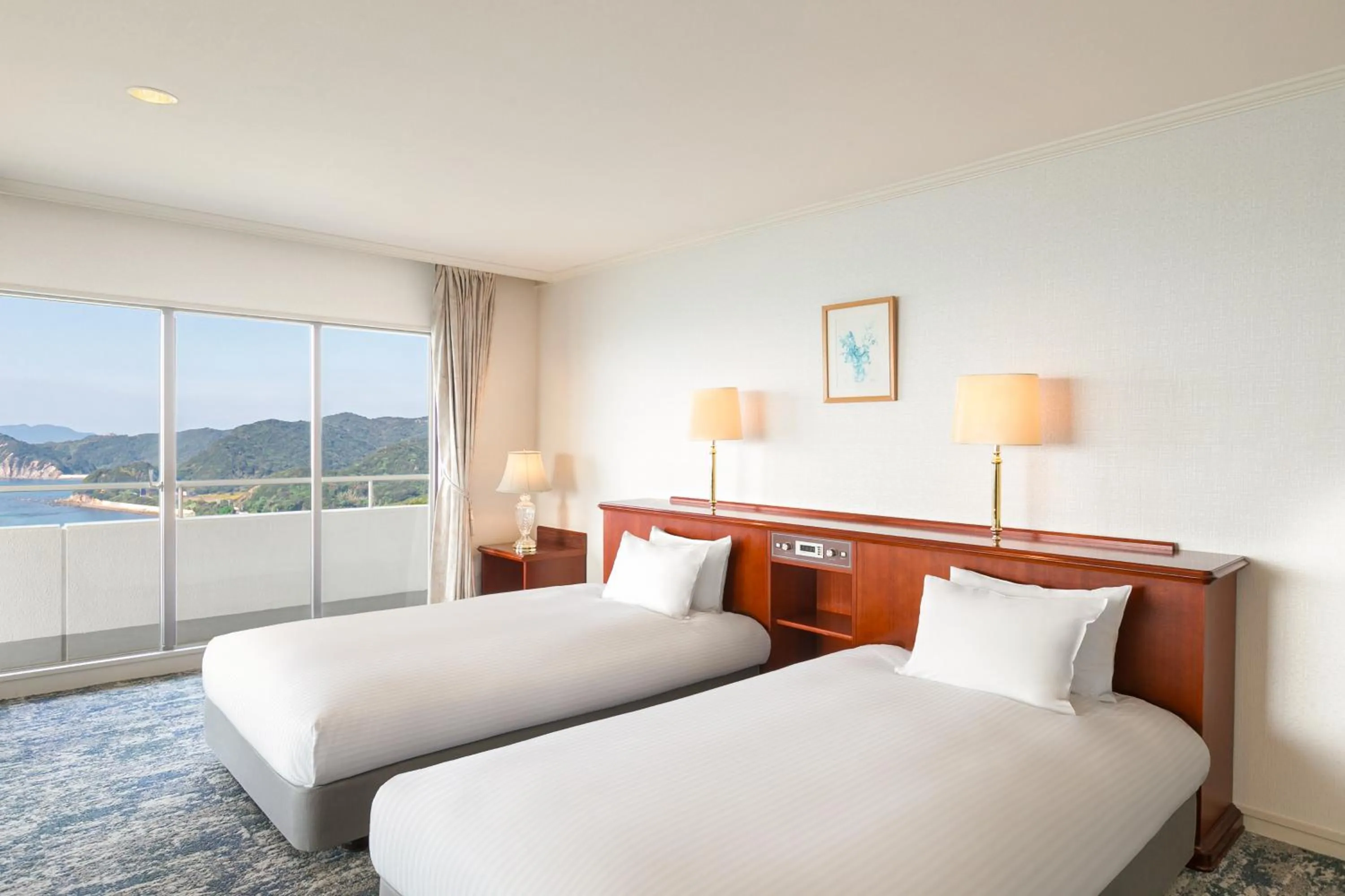 Bed in Grand Mercure Awaji Island Resort & Spa