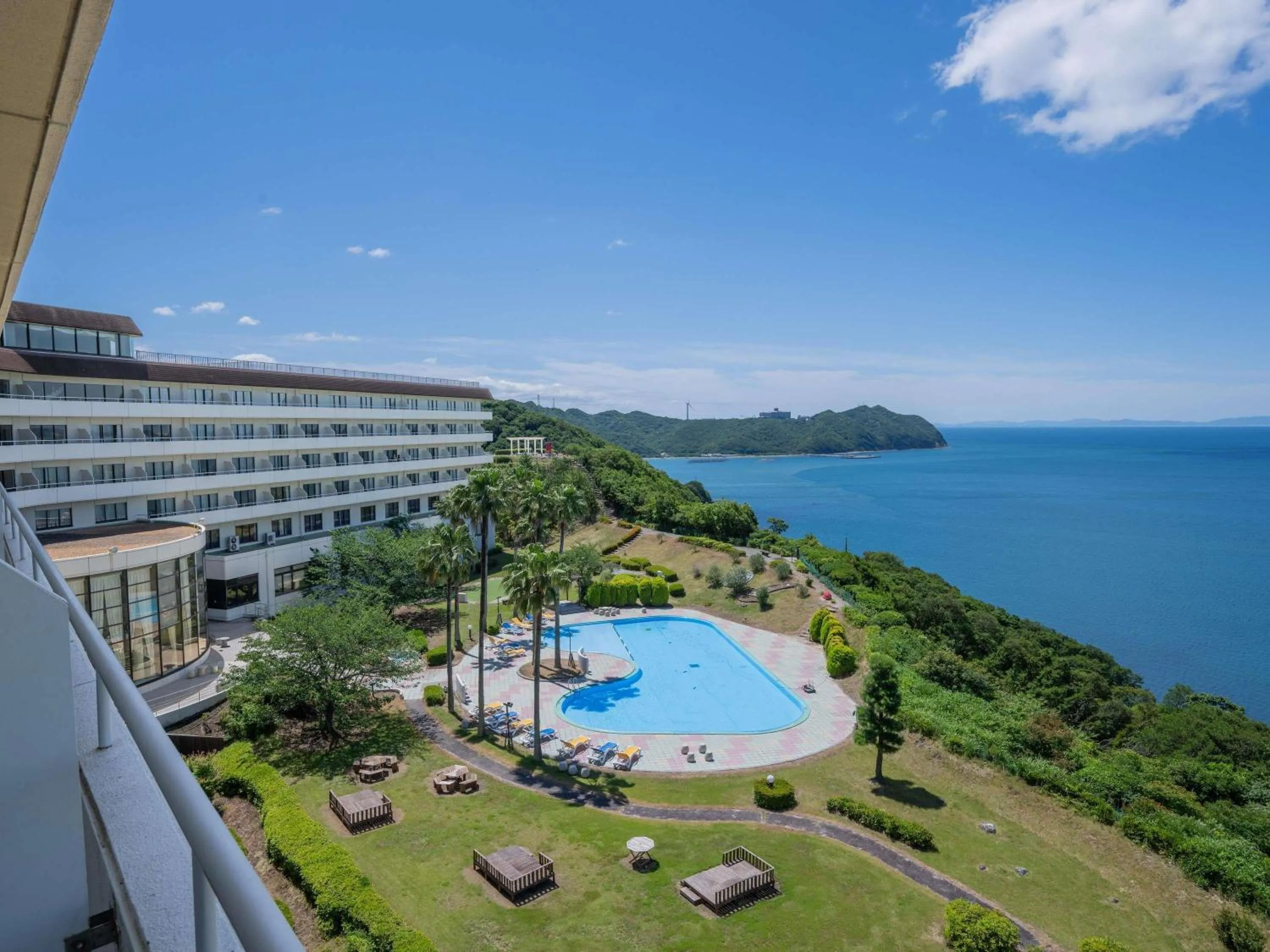 Pool view in Grand Mercure Awaji Island Resort & Spa