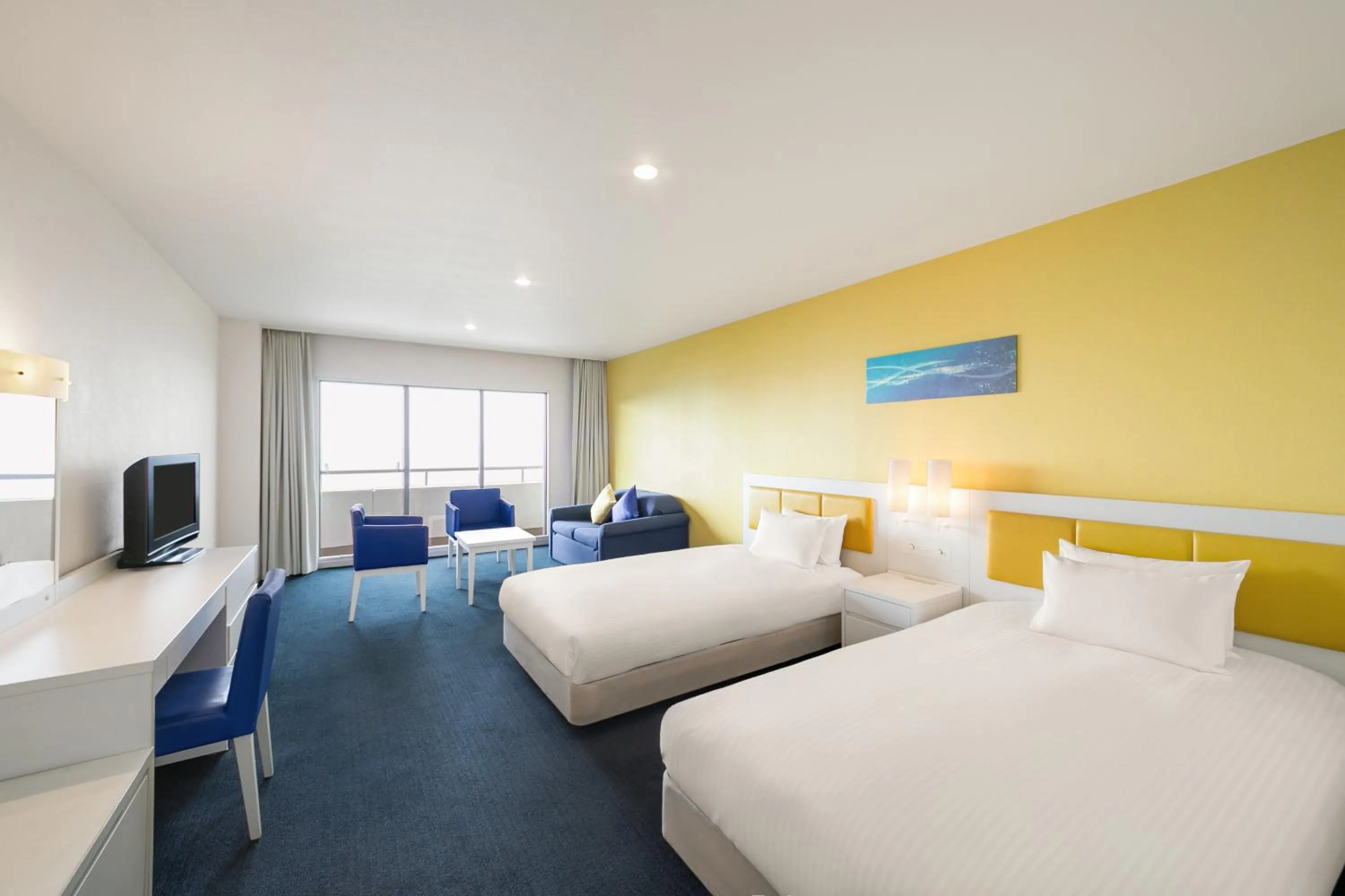 Bed in Grand Mercure Awaji Island Resort & Spa