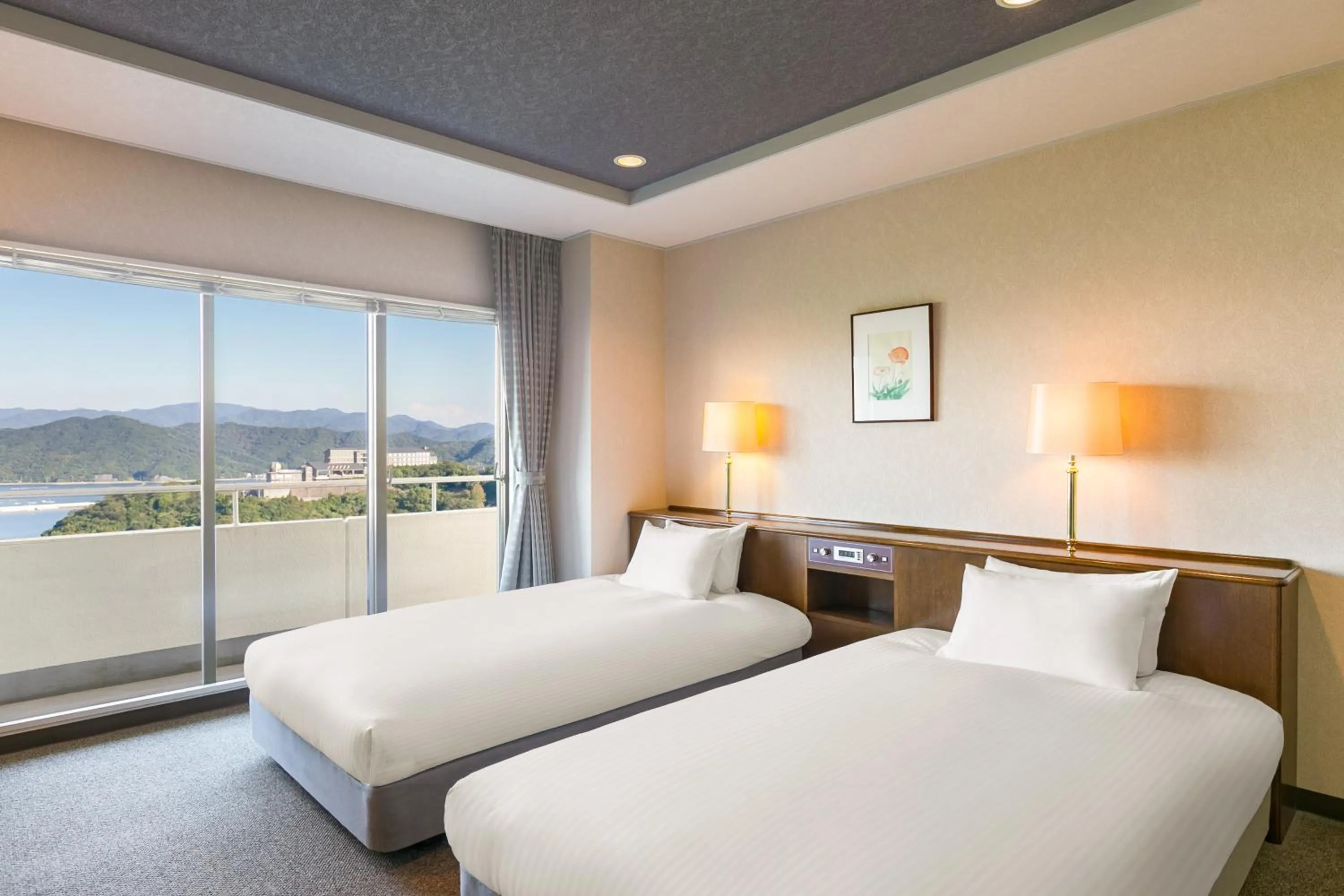 Bed in Grand Mercure Awaji Island Resort & Spa