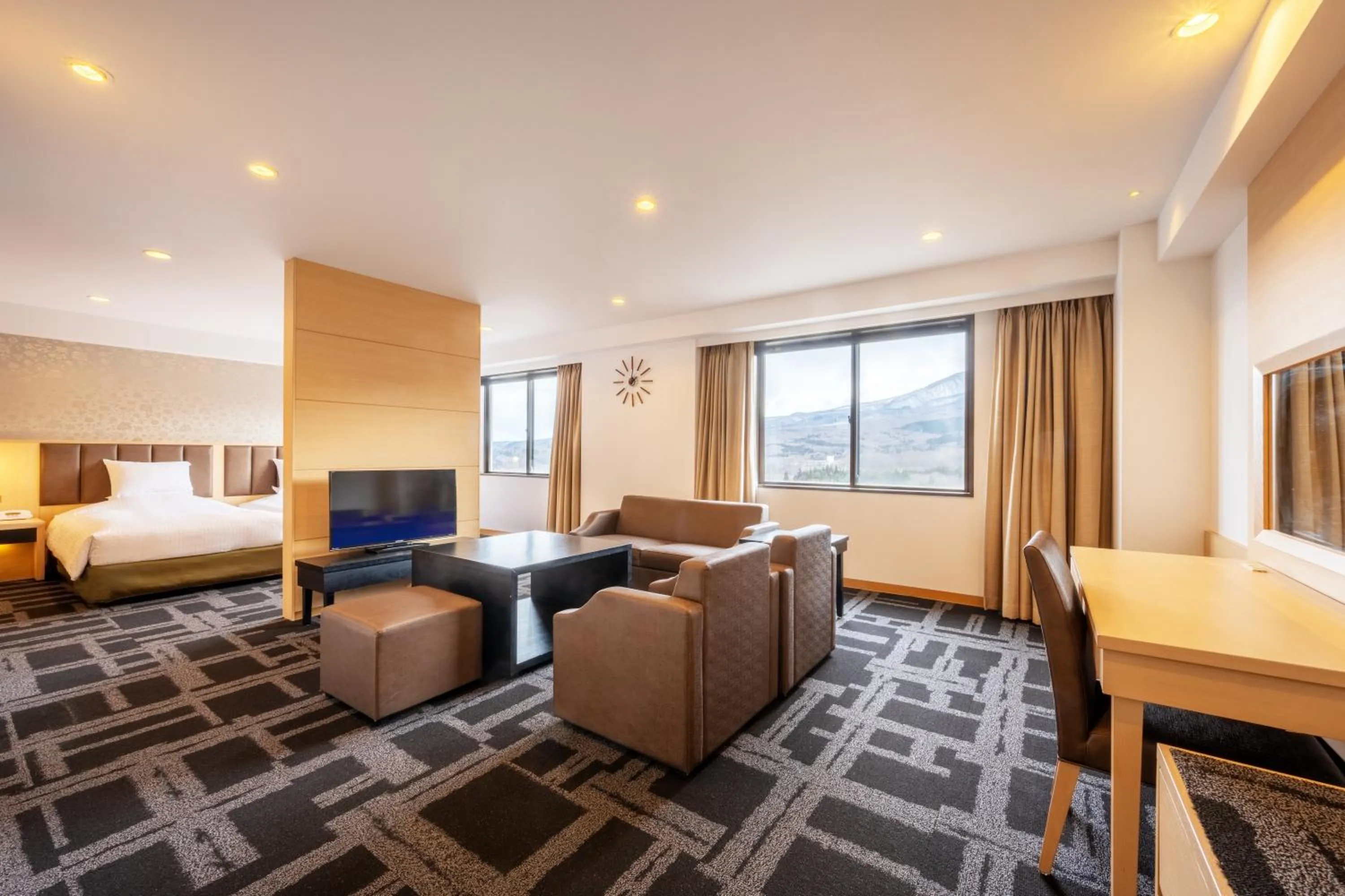 Living room, Bed in Mercure Miyagi Zao Resort & Spa