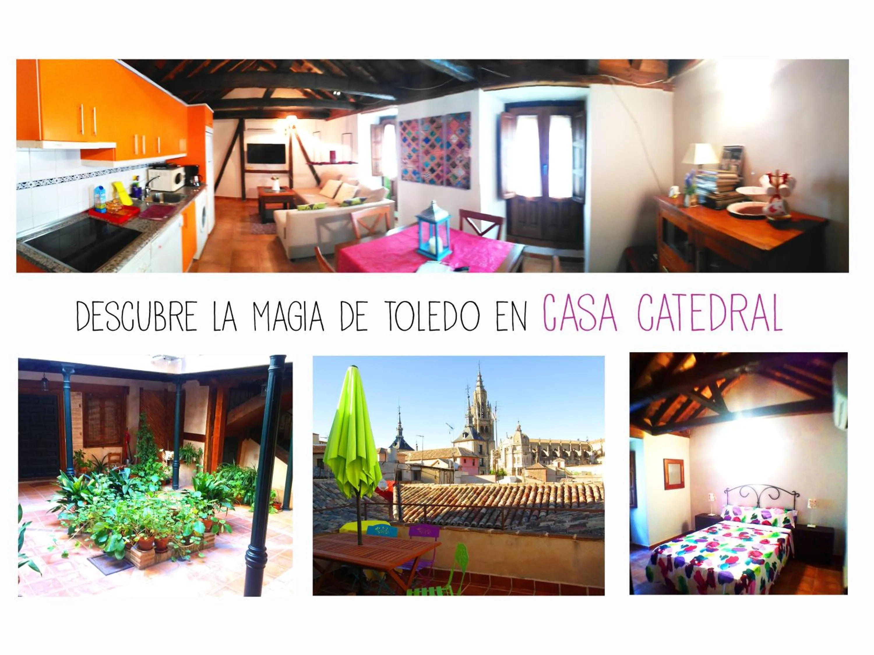 Photo of the whole room in Casa Catedral - terraza privada con vistas en el corazón de Toledo