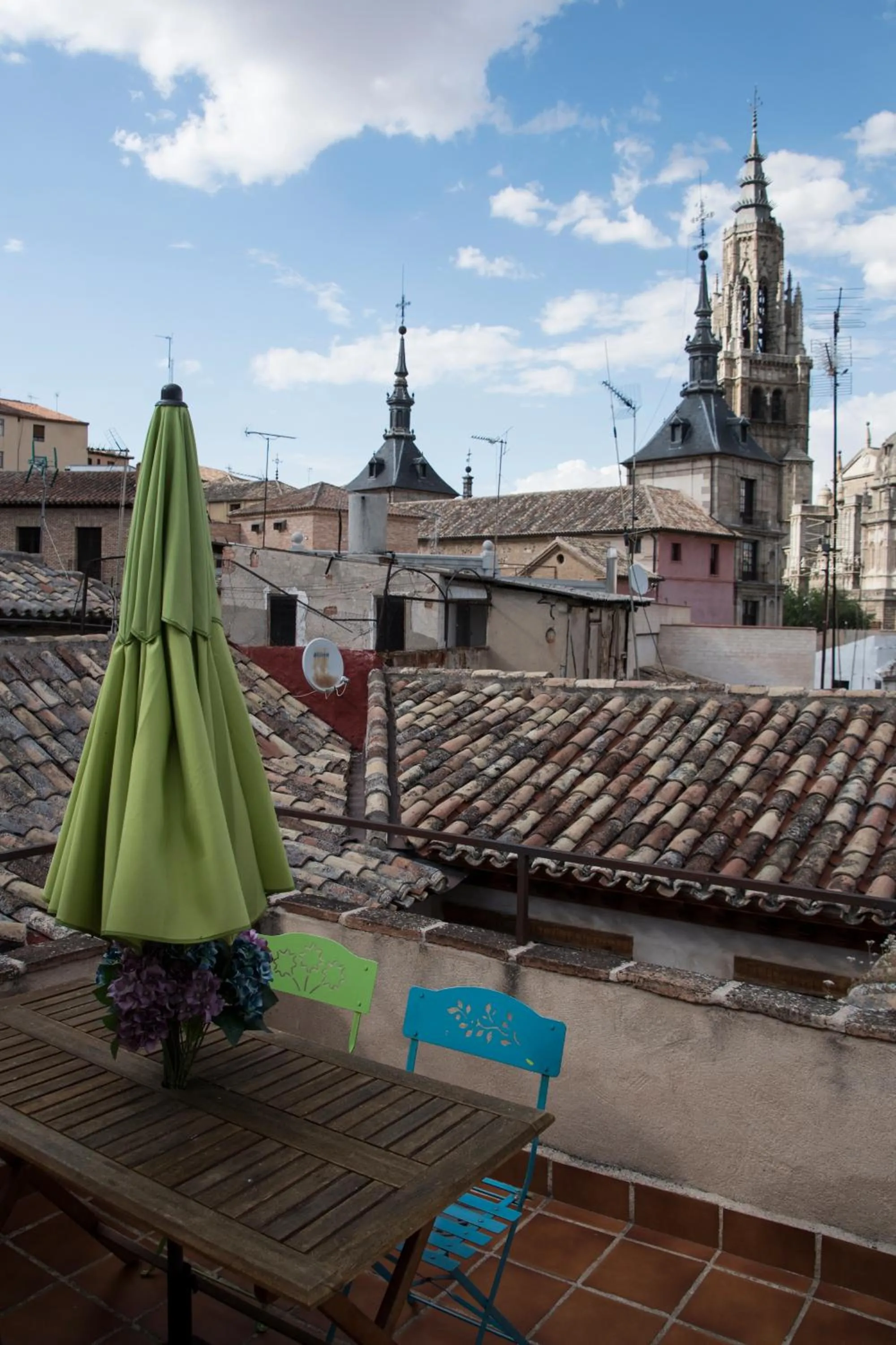 City view in Casa Catedral - terraza privada con vistas en el corazón de Toledo