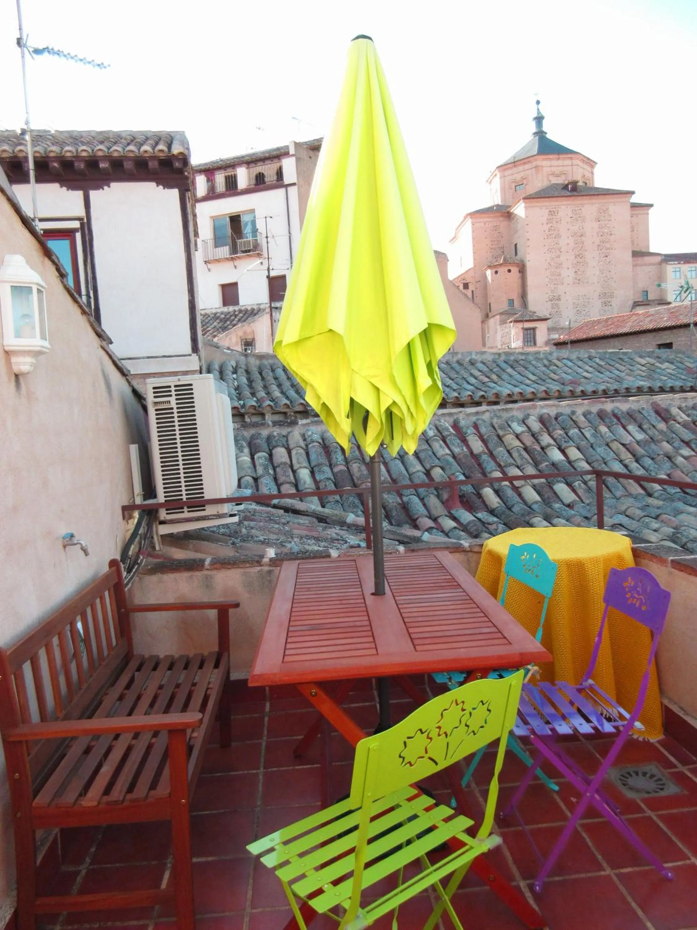 Balcony/Terrace in Casa Catedral - terraza privada con vistas en el corazón de Toledo