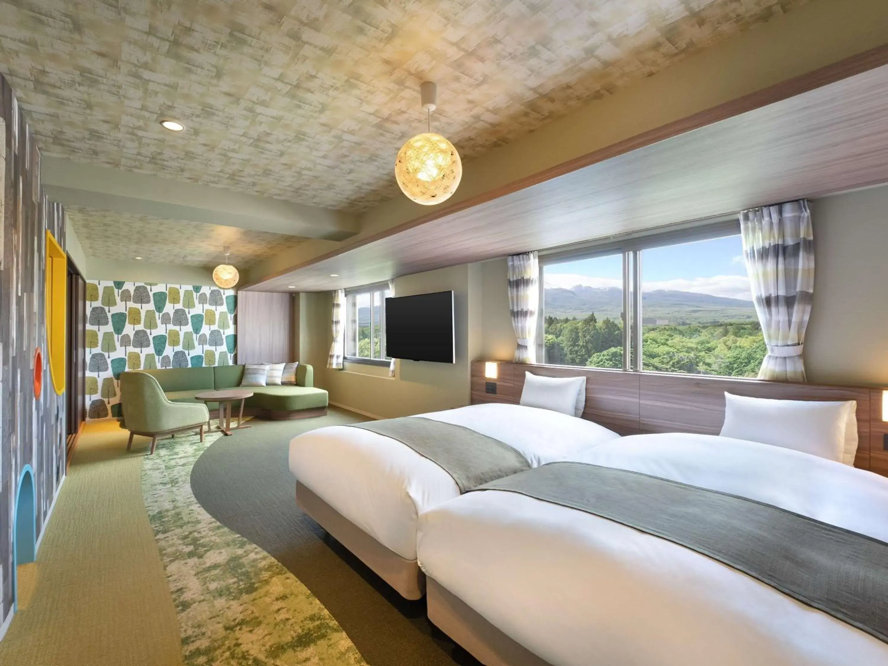 Bedroom, Bed in Grand Mercure Nasu Highlands Resort & Spa Bedroom, Bed in Grand Mercure Nasu Highlands Resort & Spa