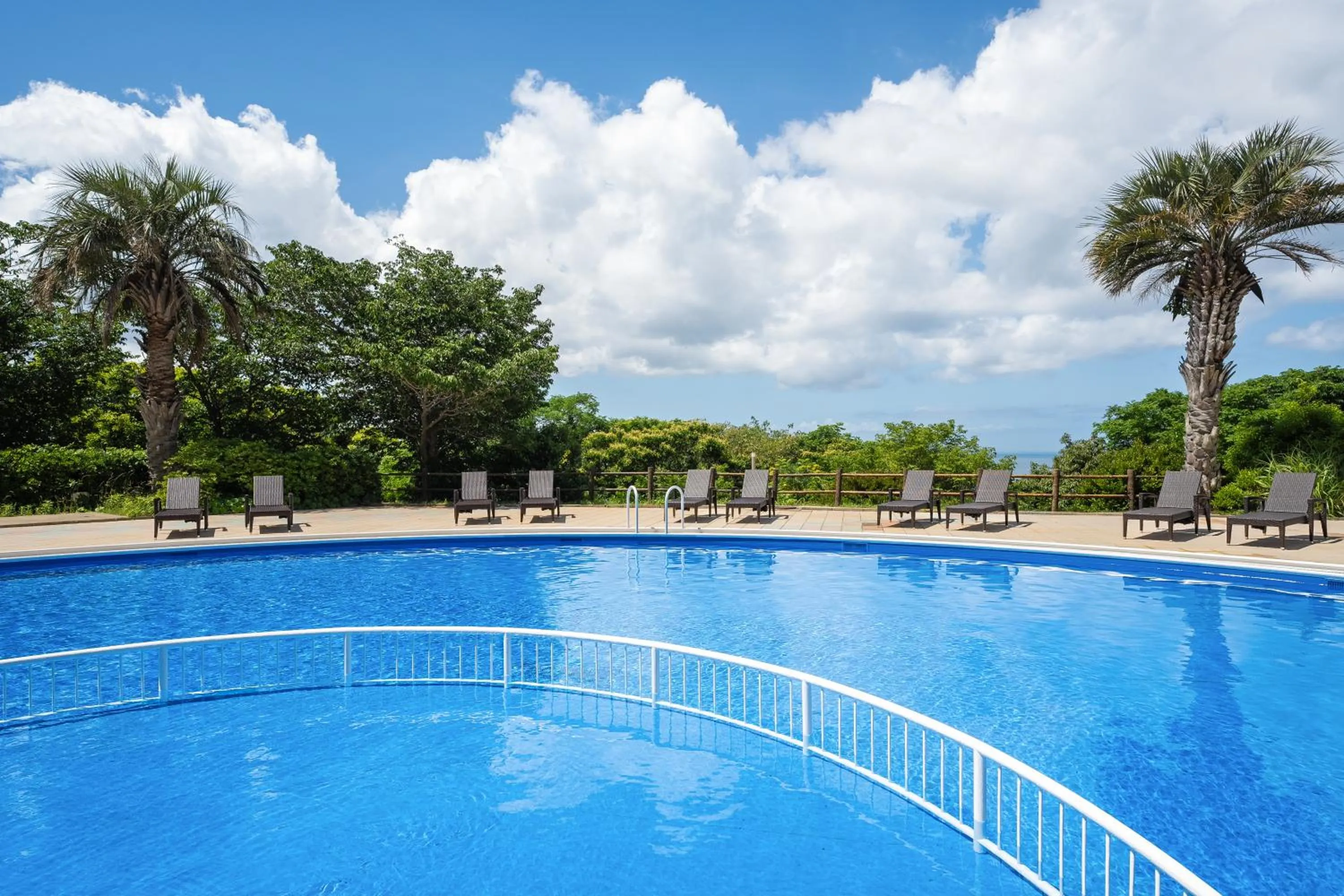 Pool view in Grand Mercure Minamiboso Resort & Spa
