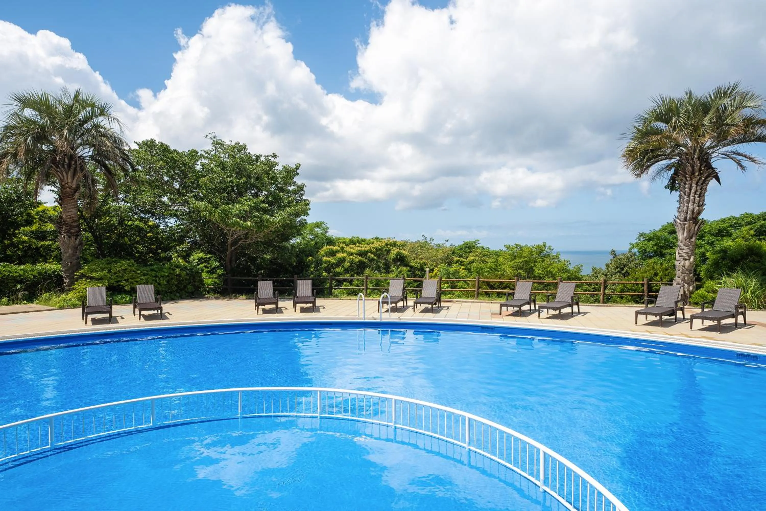 Pool view in Grand Mercure Minamiboso Resort & Spa