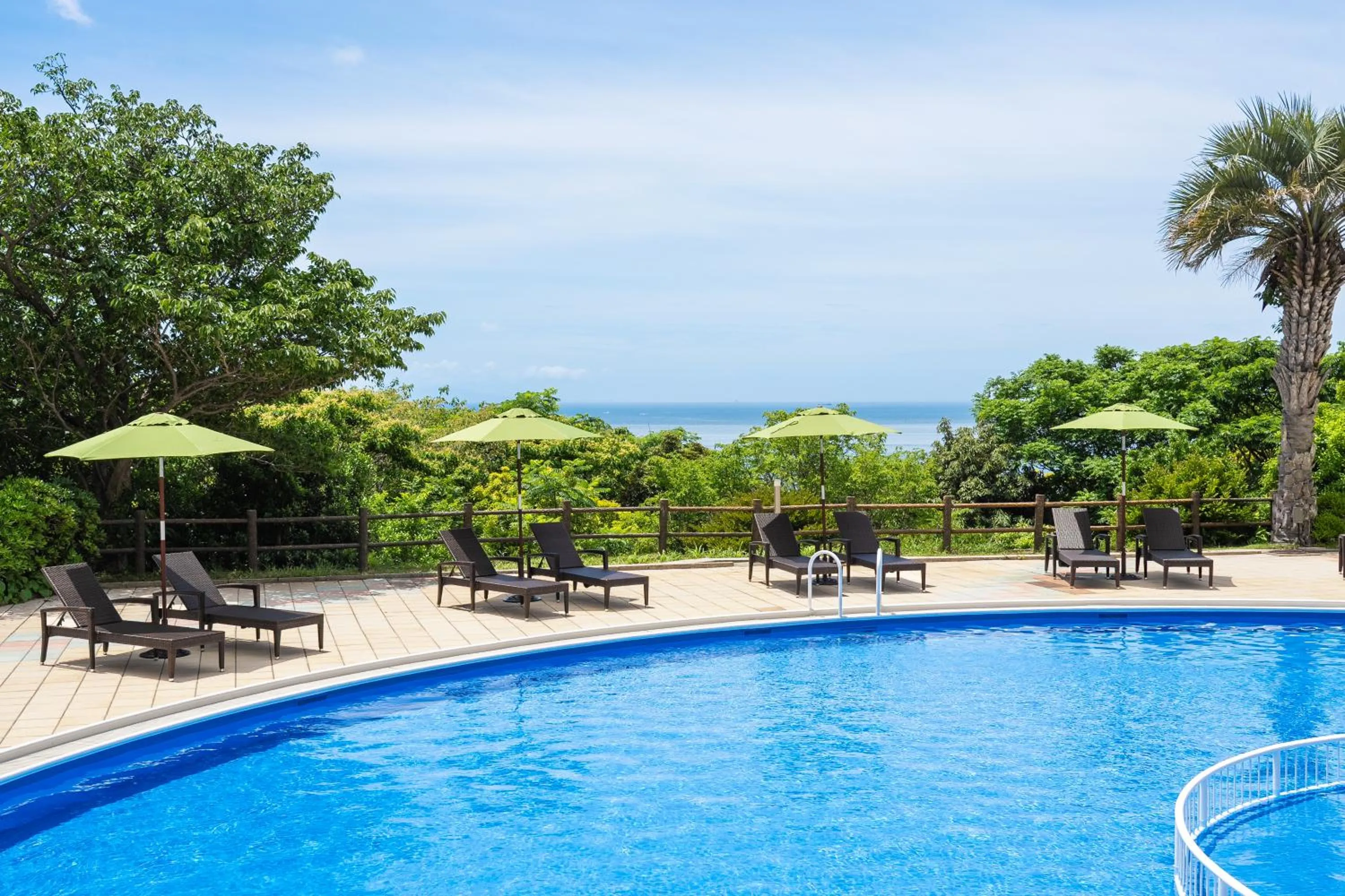 Pool view in Grand Mercure Minamiboso Resort & Spa
