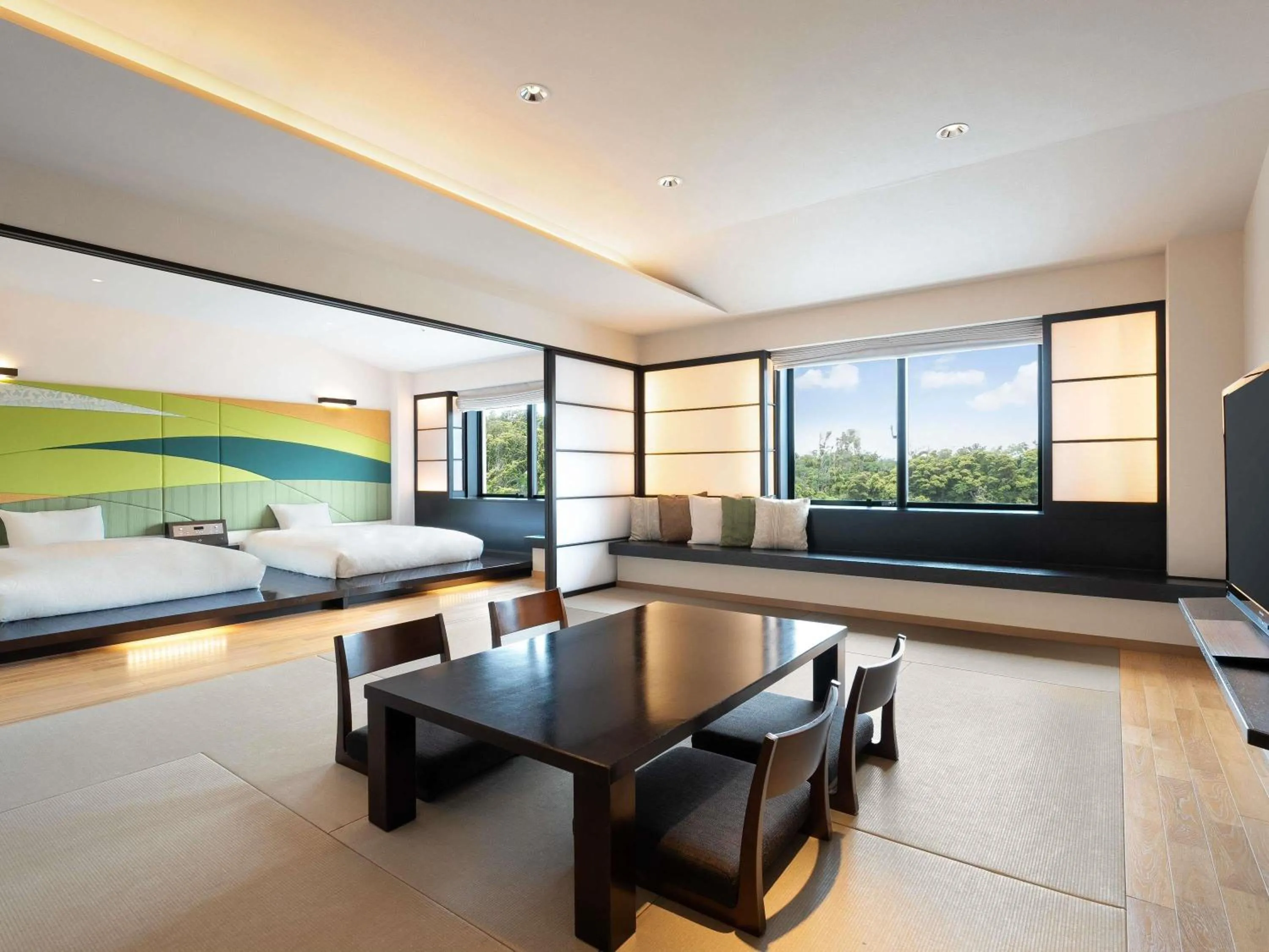 Bedroom in Grand Mercure Minamiboso Resort & Spa