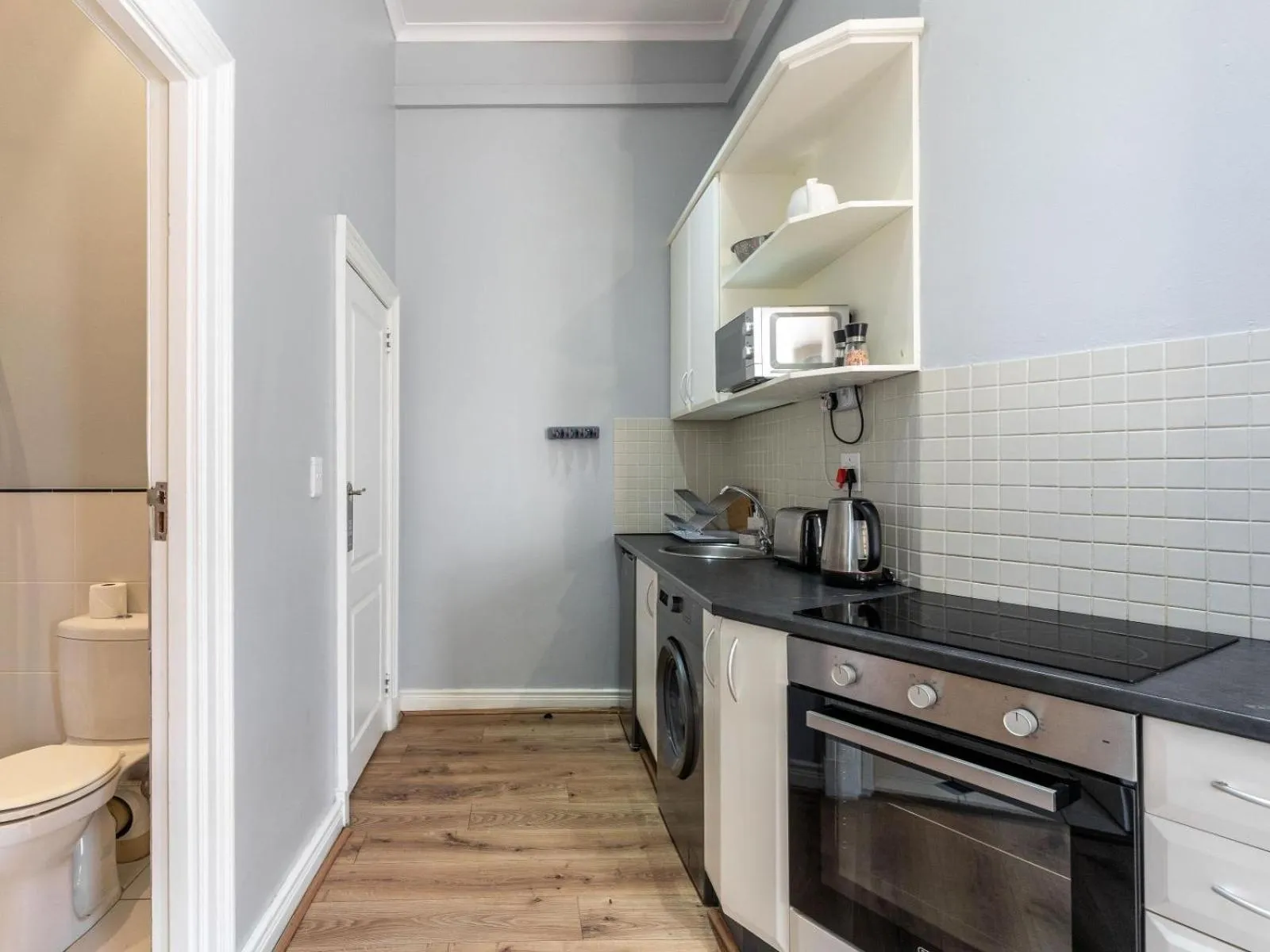 Kitchen or kitchenette in Long Street Self Catering Apartments