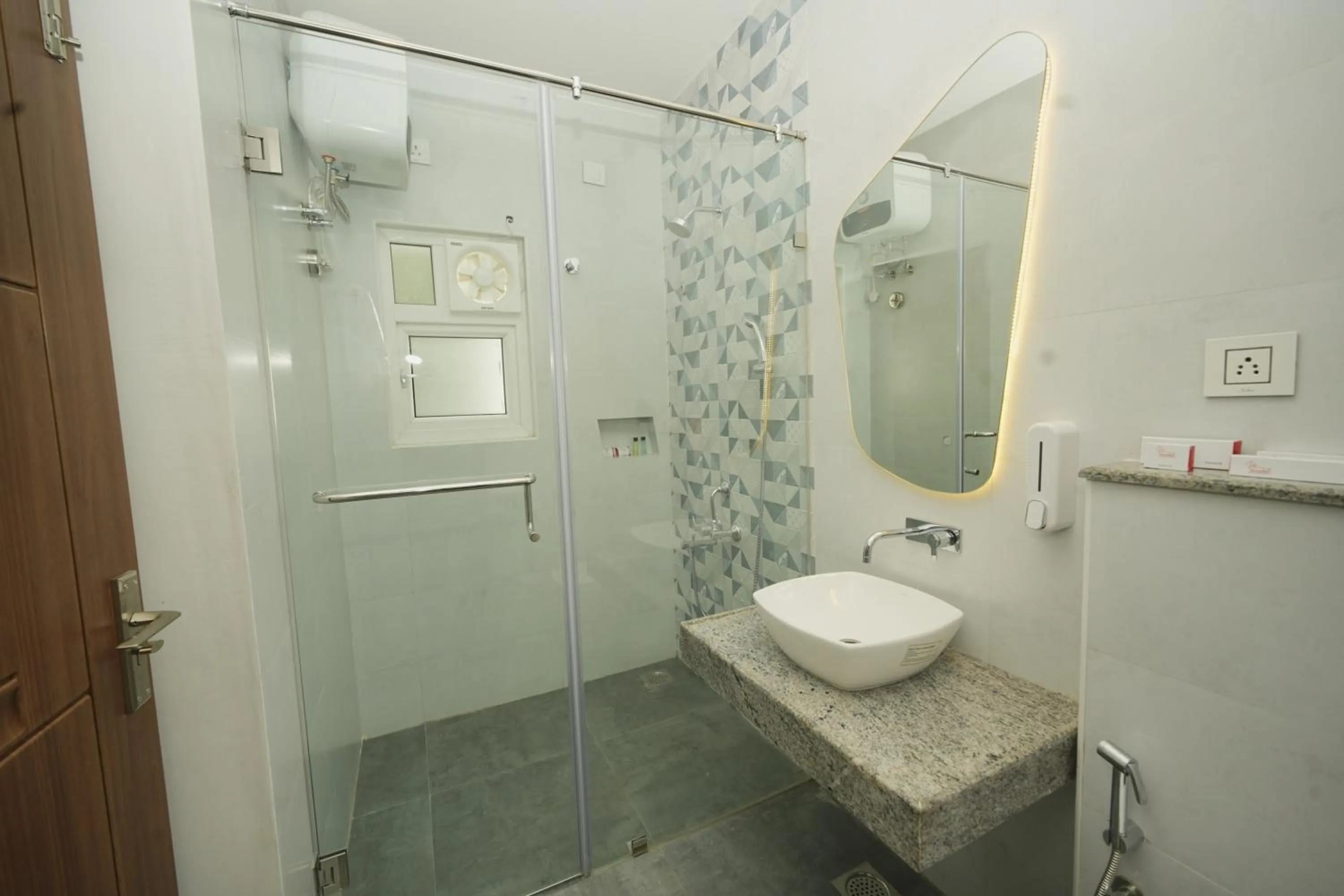 Shower in Bay Breeze Suites