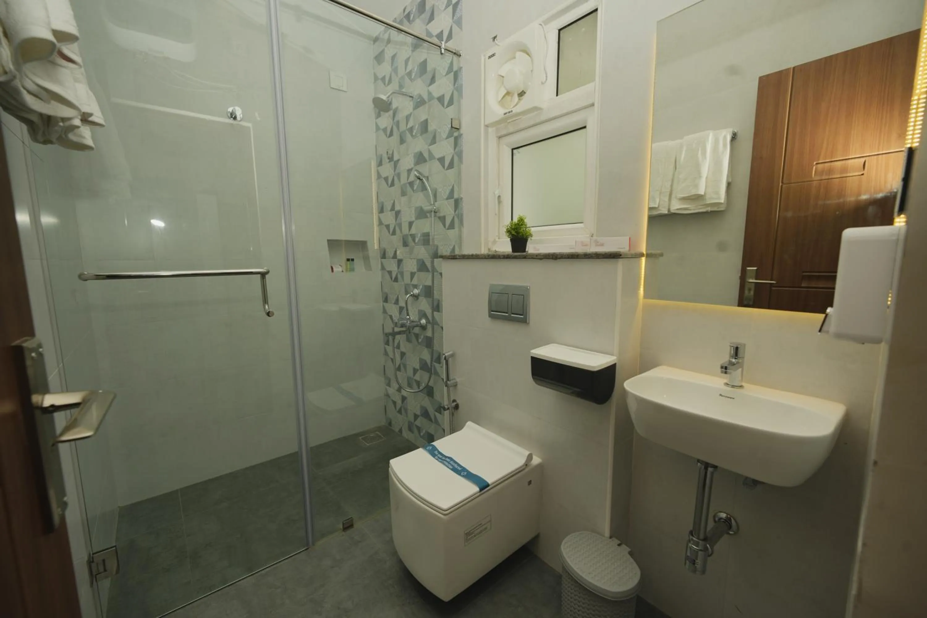 Shower in Bay Breeze Suites