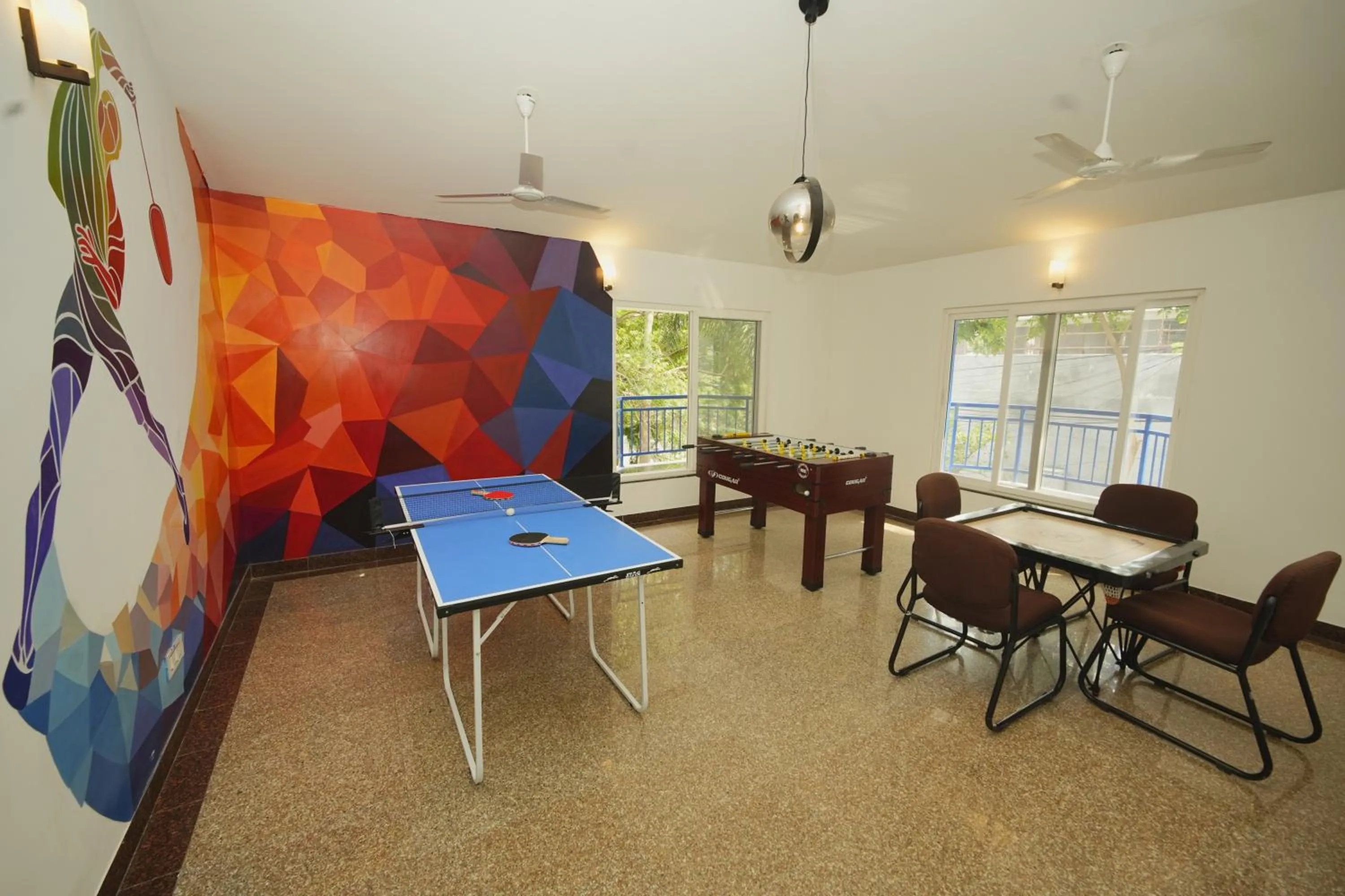 Game Room in Bay Breeze Suites