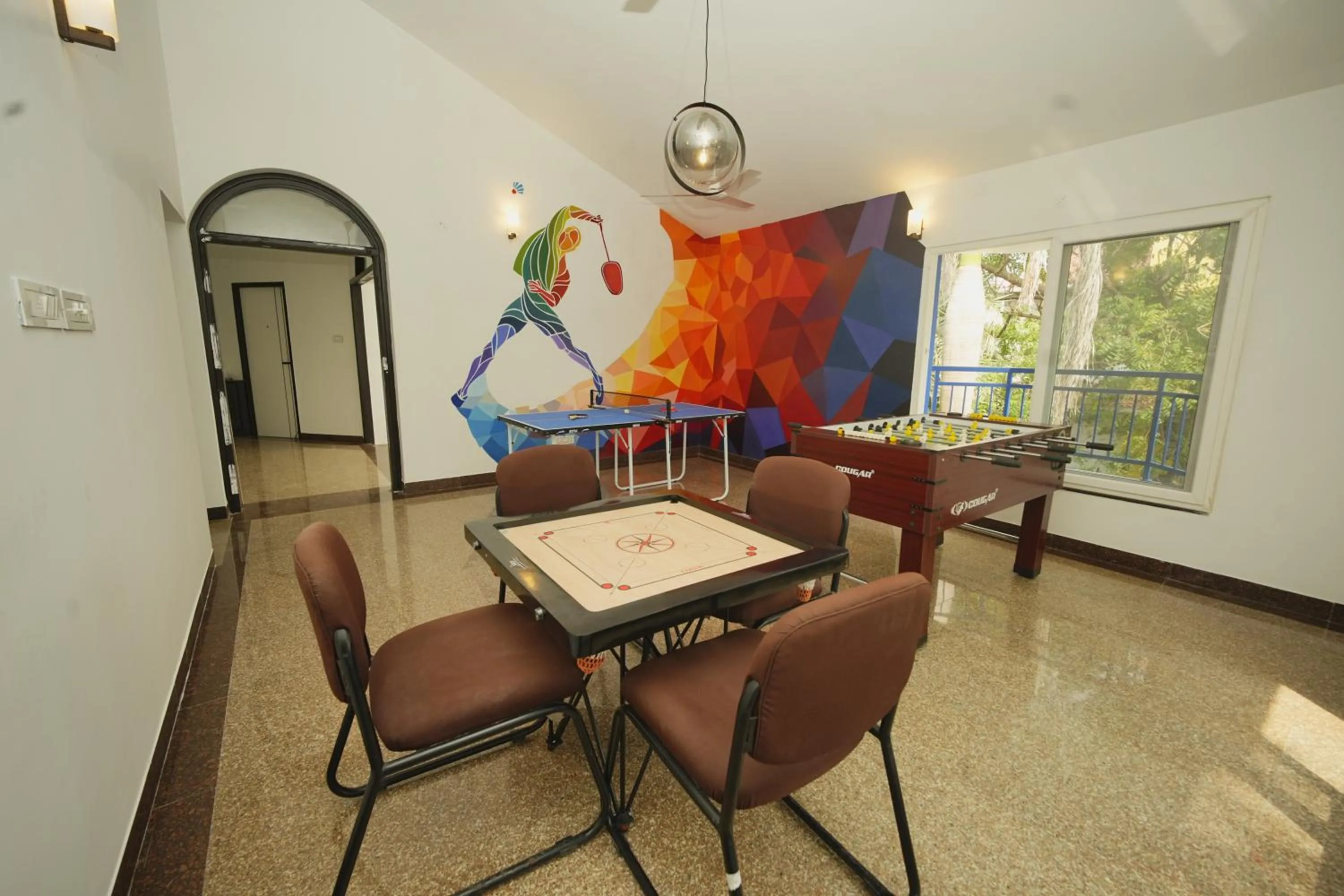 Game Room in Bay Breeze Suites