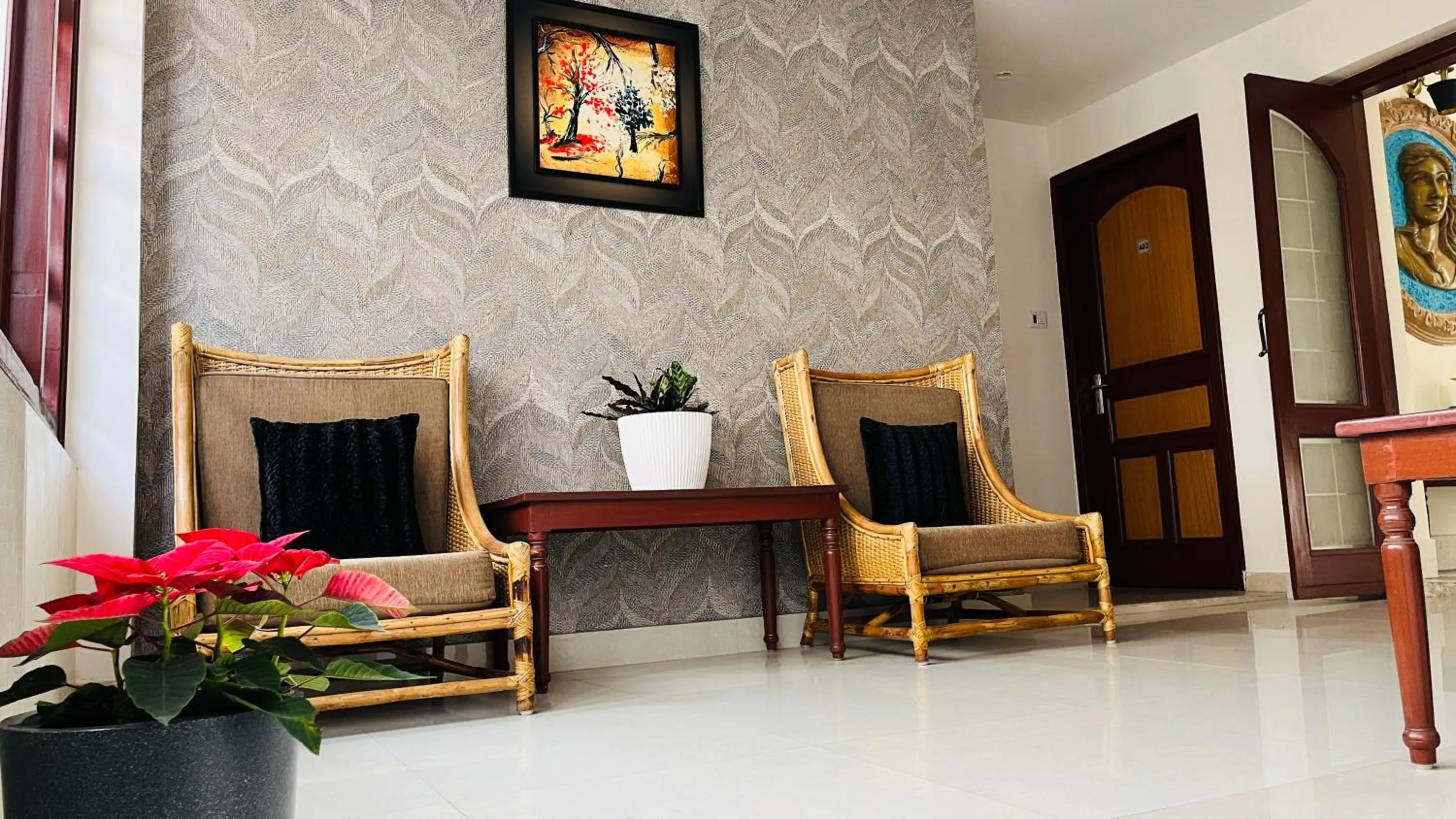 Seating area in Hotel Monsoon Palace Guwahati