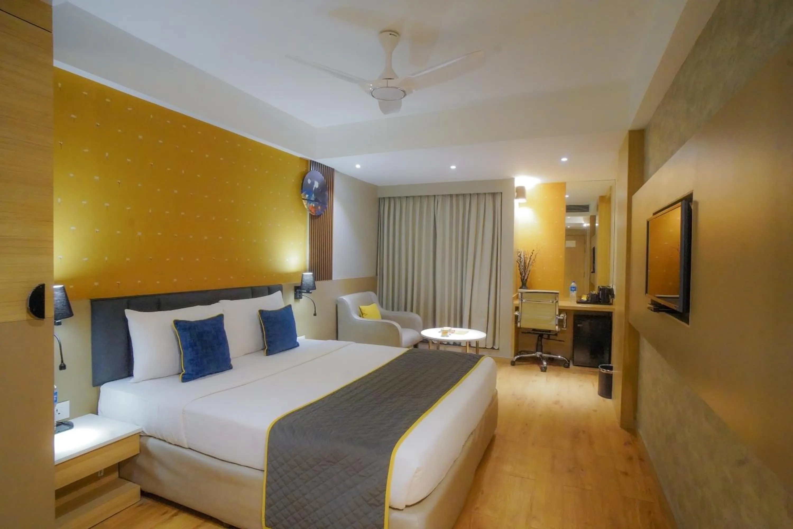 Bed in Effotel By Sayaji Indore