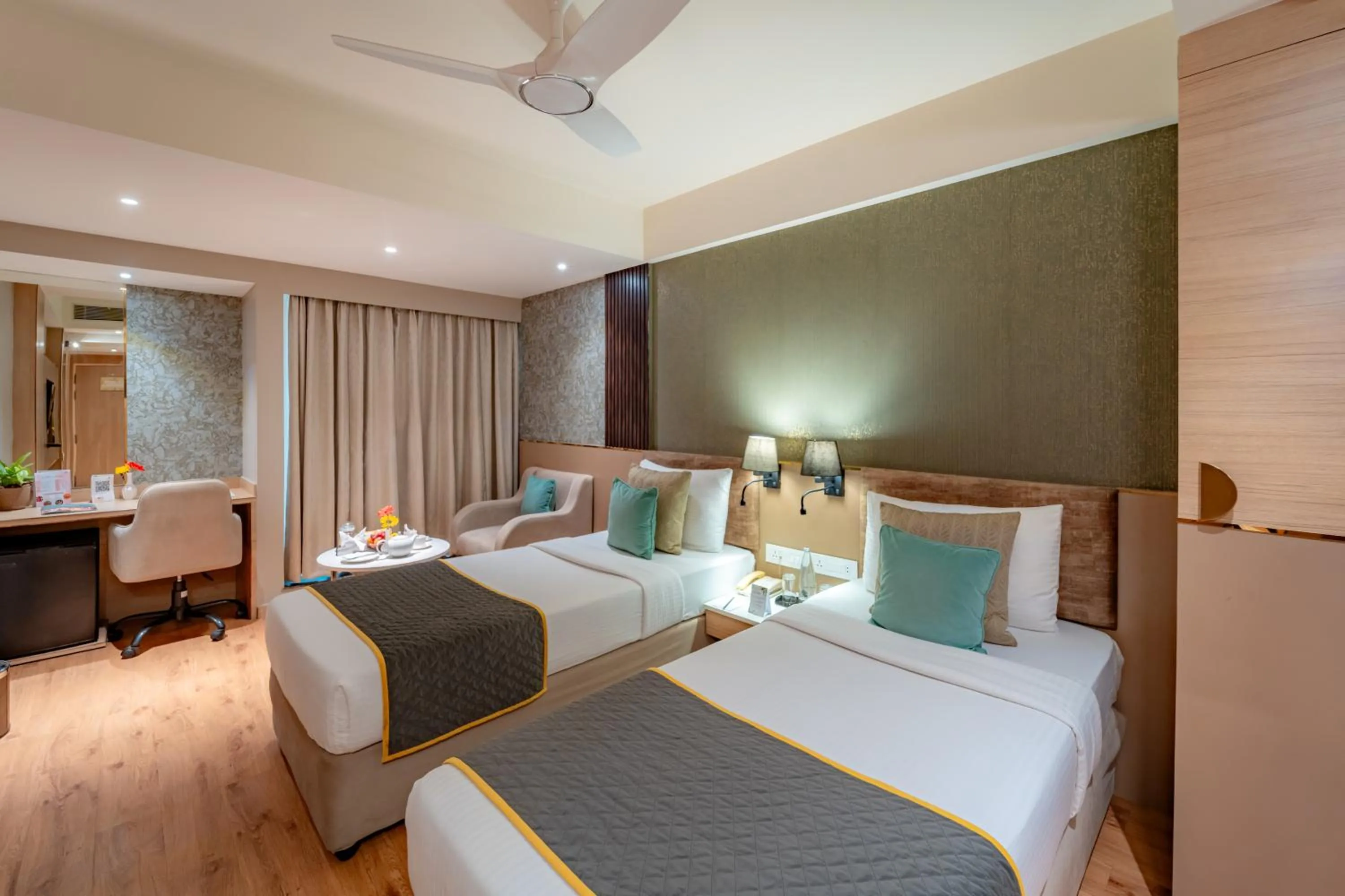 Bed in Effotel By Sayaji Indore