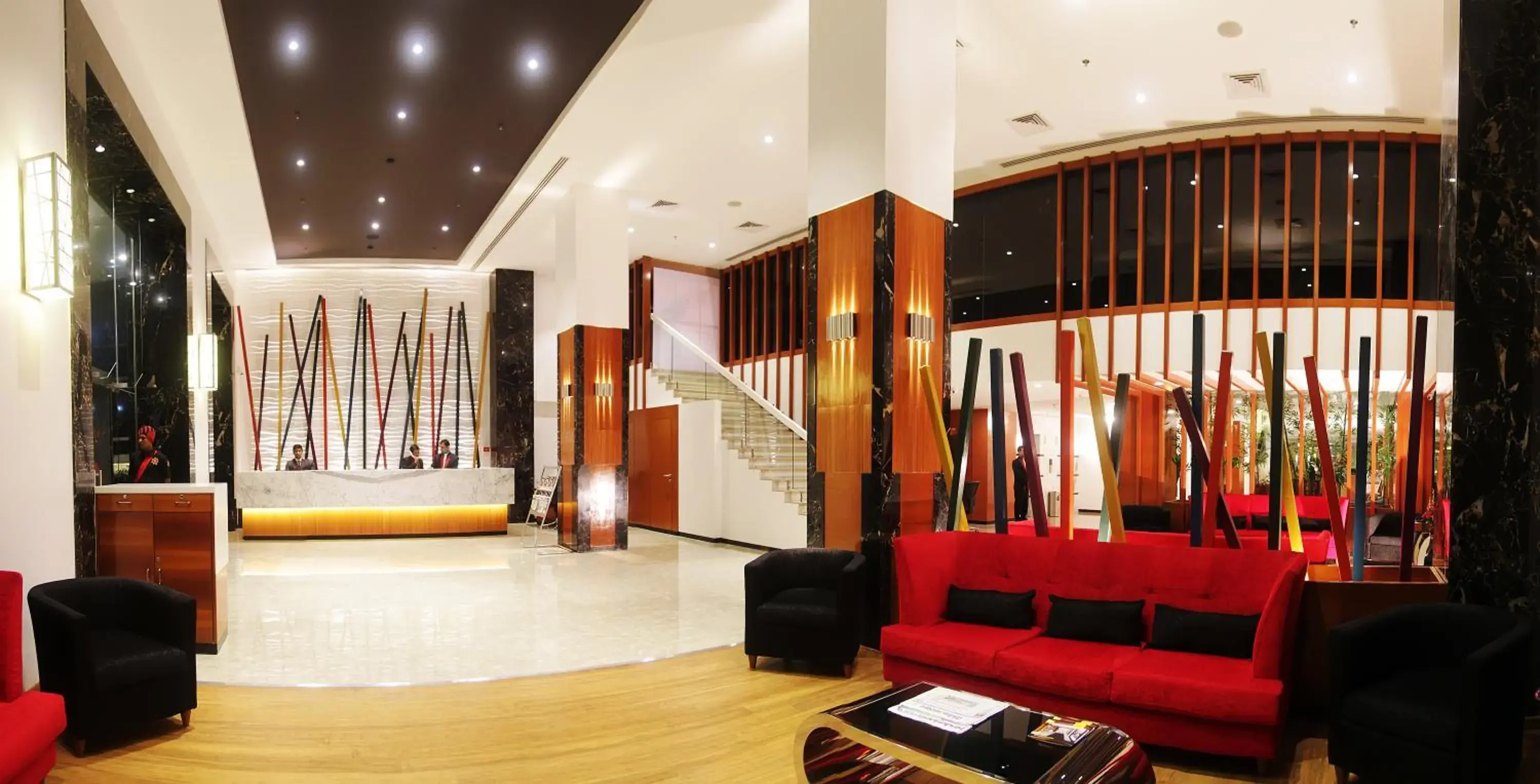 Lobby or reception in Effotel By Sayaji Indore Lobby or reception in Effotel By Sayaji Indore