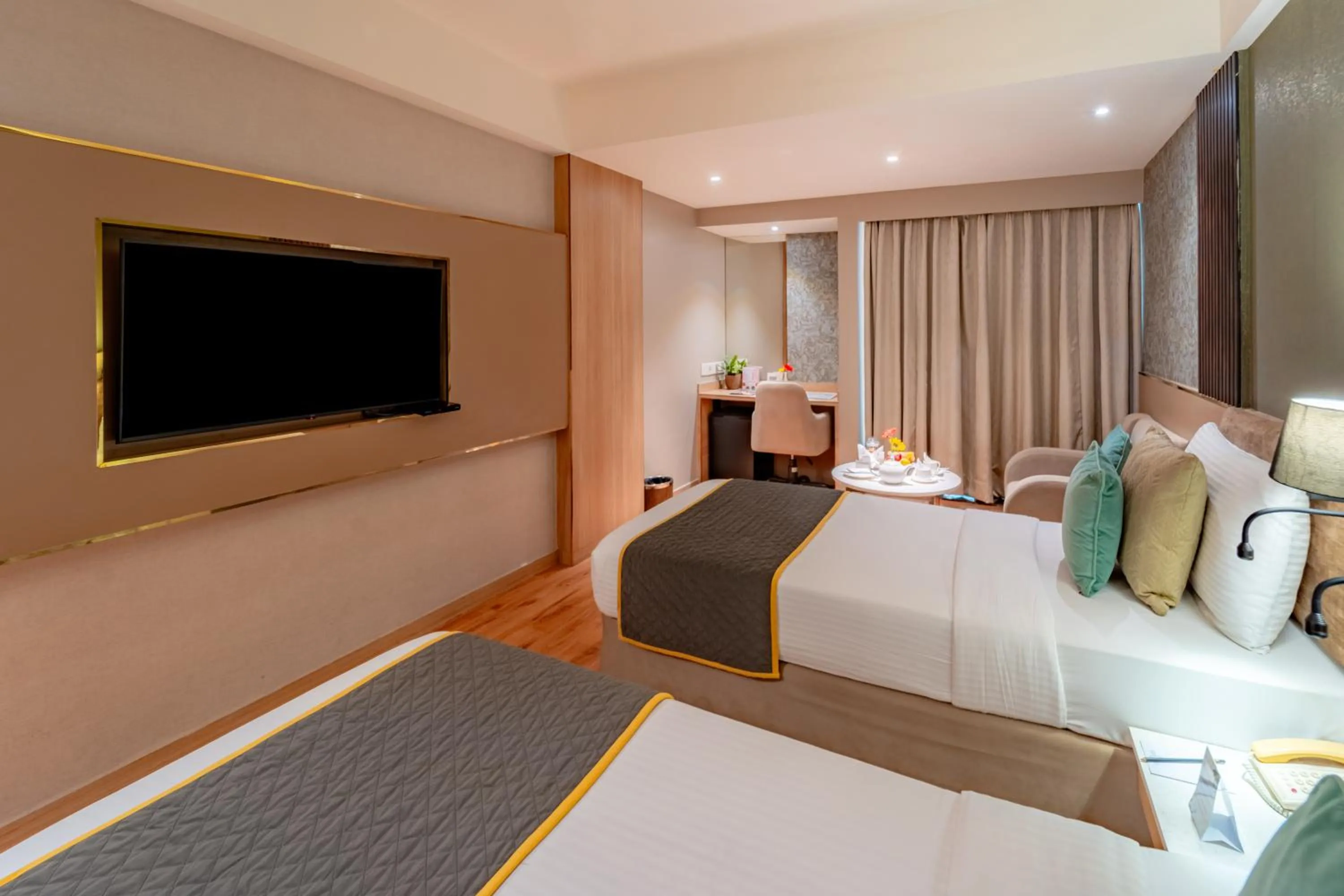 Bedroom, Bed in Effotel By Sayaji Indore