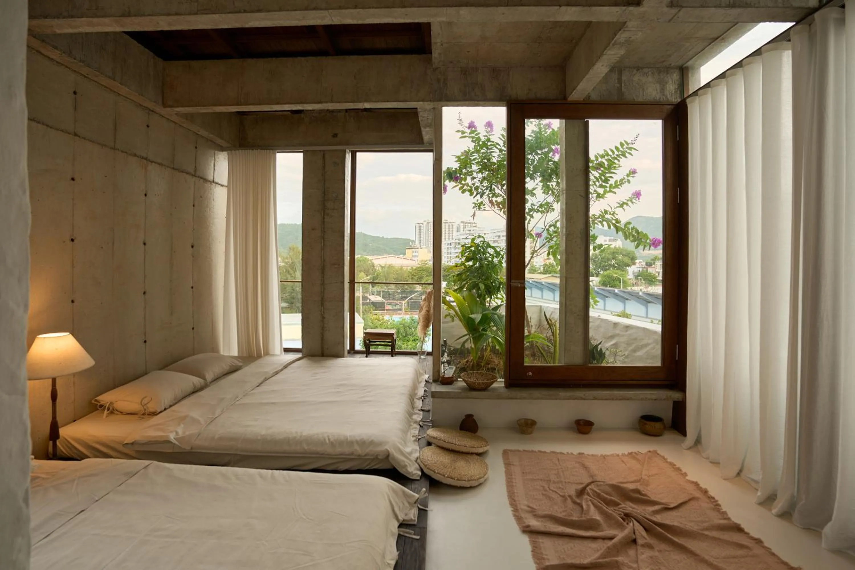 Photo of the whole room, Bed in Sep'on Heartfulness Centre