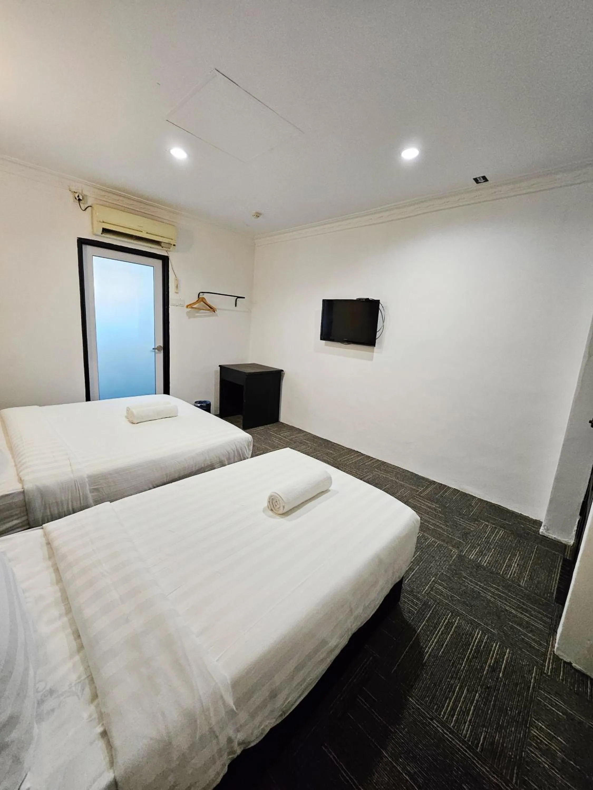 Bedroom, Bed in Luna Hotel by Moonknight