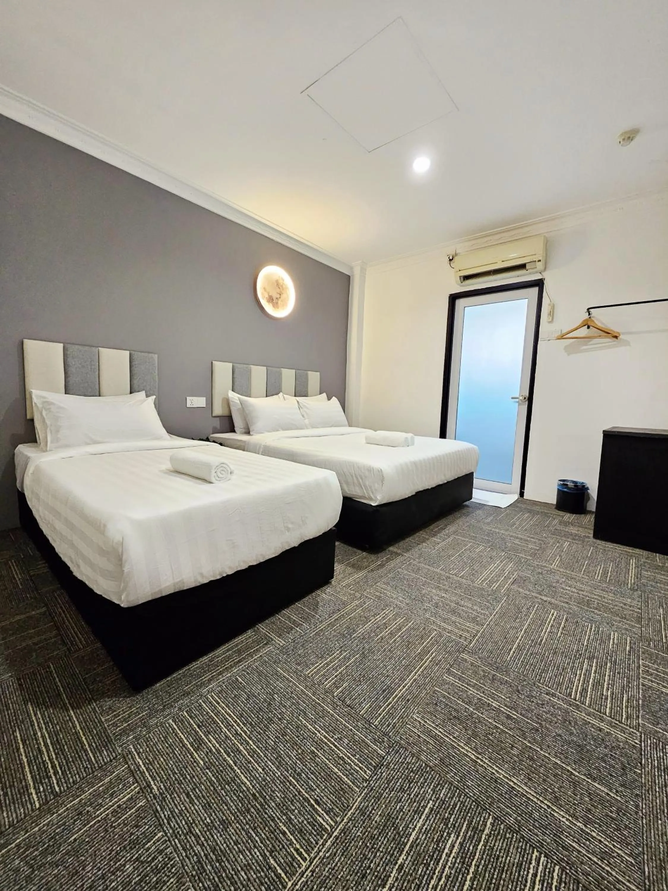 Bedroom, Bed in Luna Hotel by Moonknight