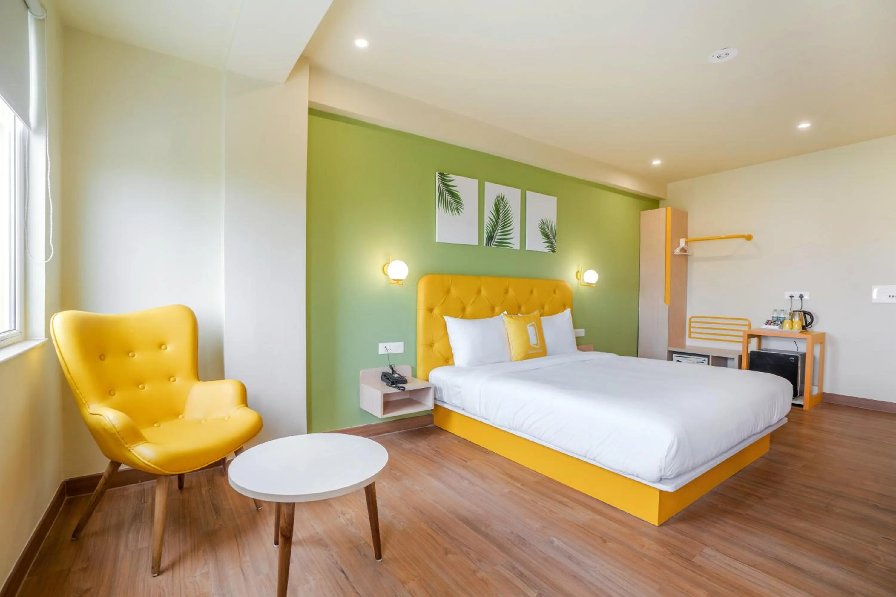 Photo of the whole room, Bed in Bloom Hotel - Medicity Gurugram