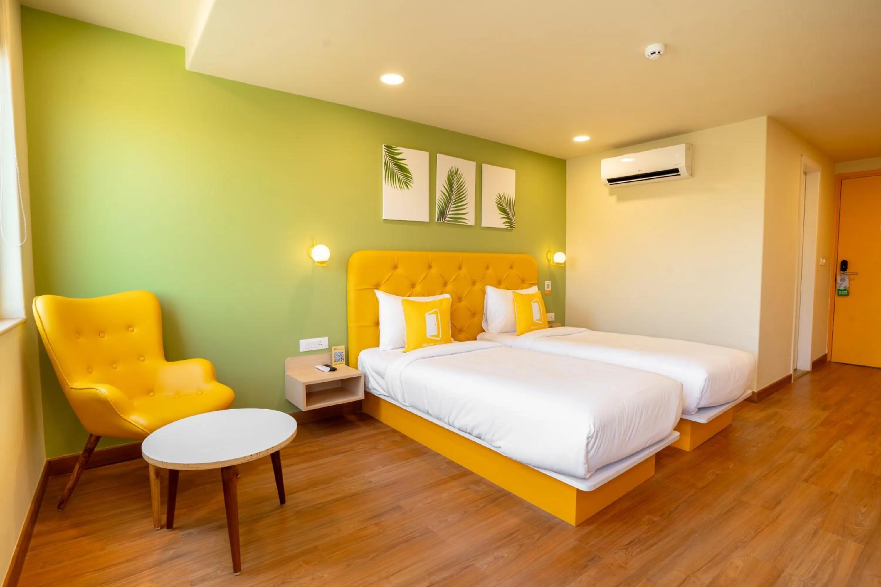 Photo of the whole room, Bed in Bloom Hotel - Medicity Gurugram