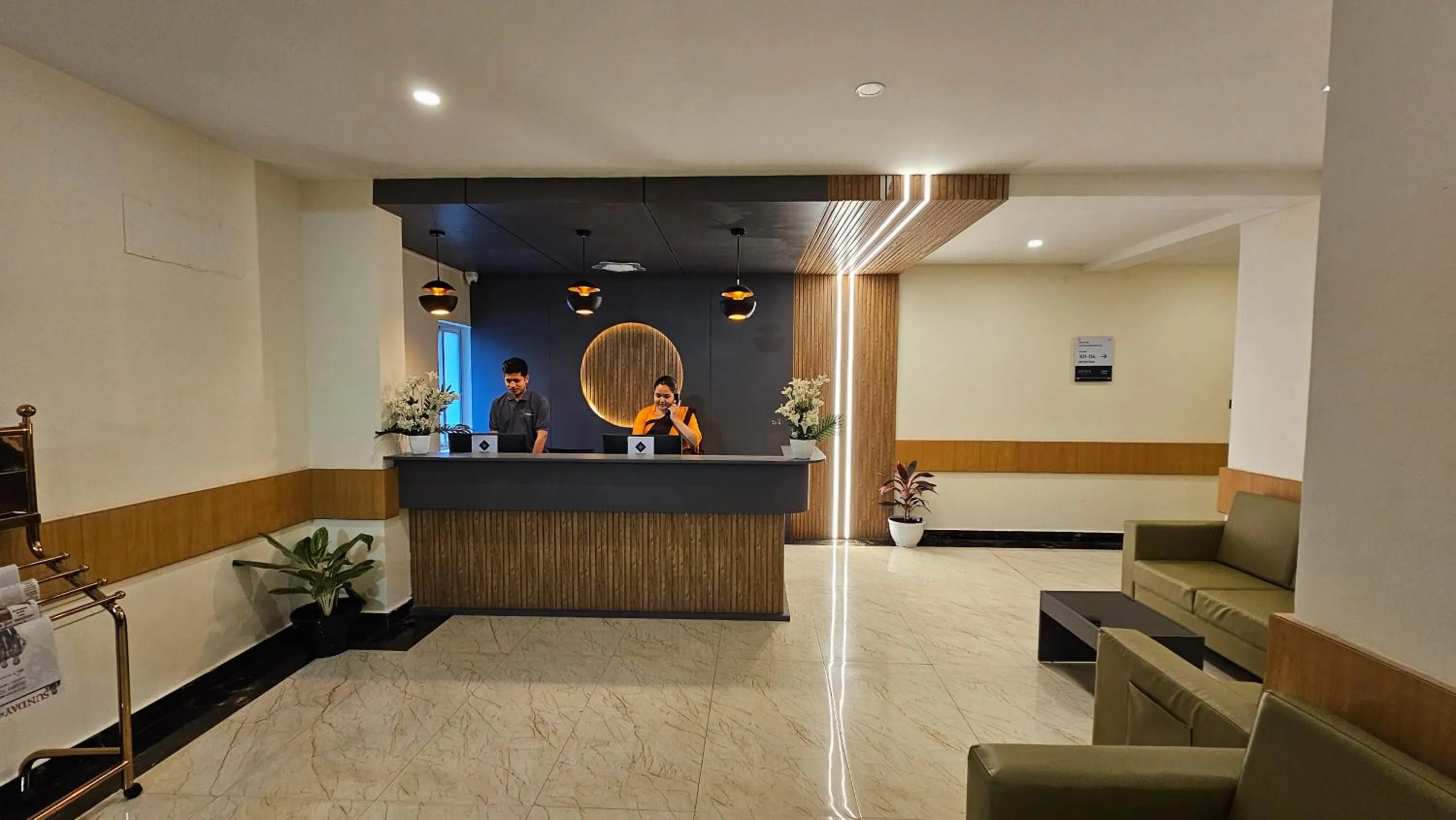 Lobby or reception in Emerald Urban Comforts