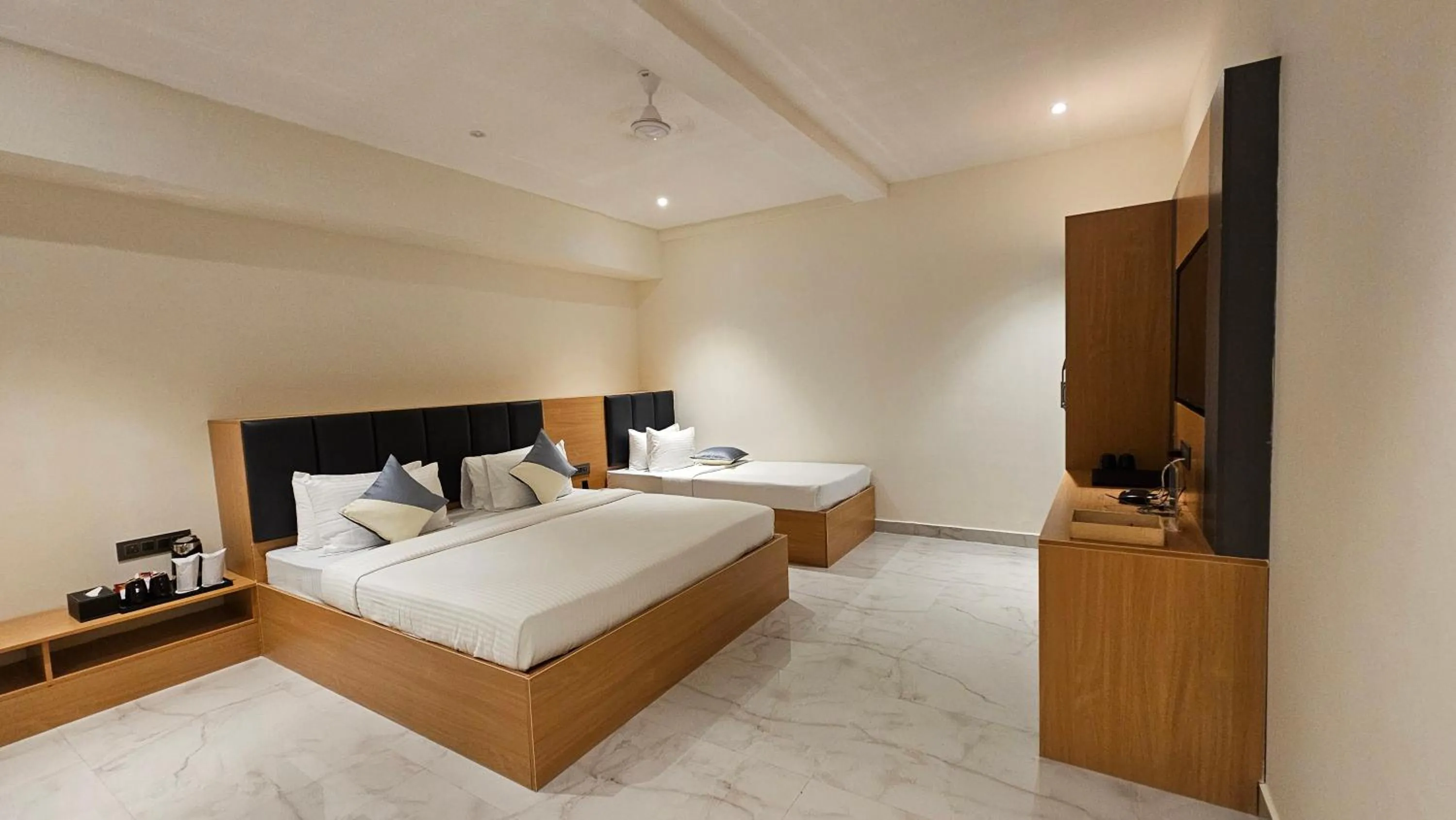 Bed in Emerald Urban Comforts