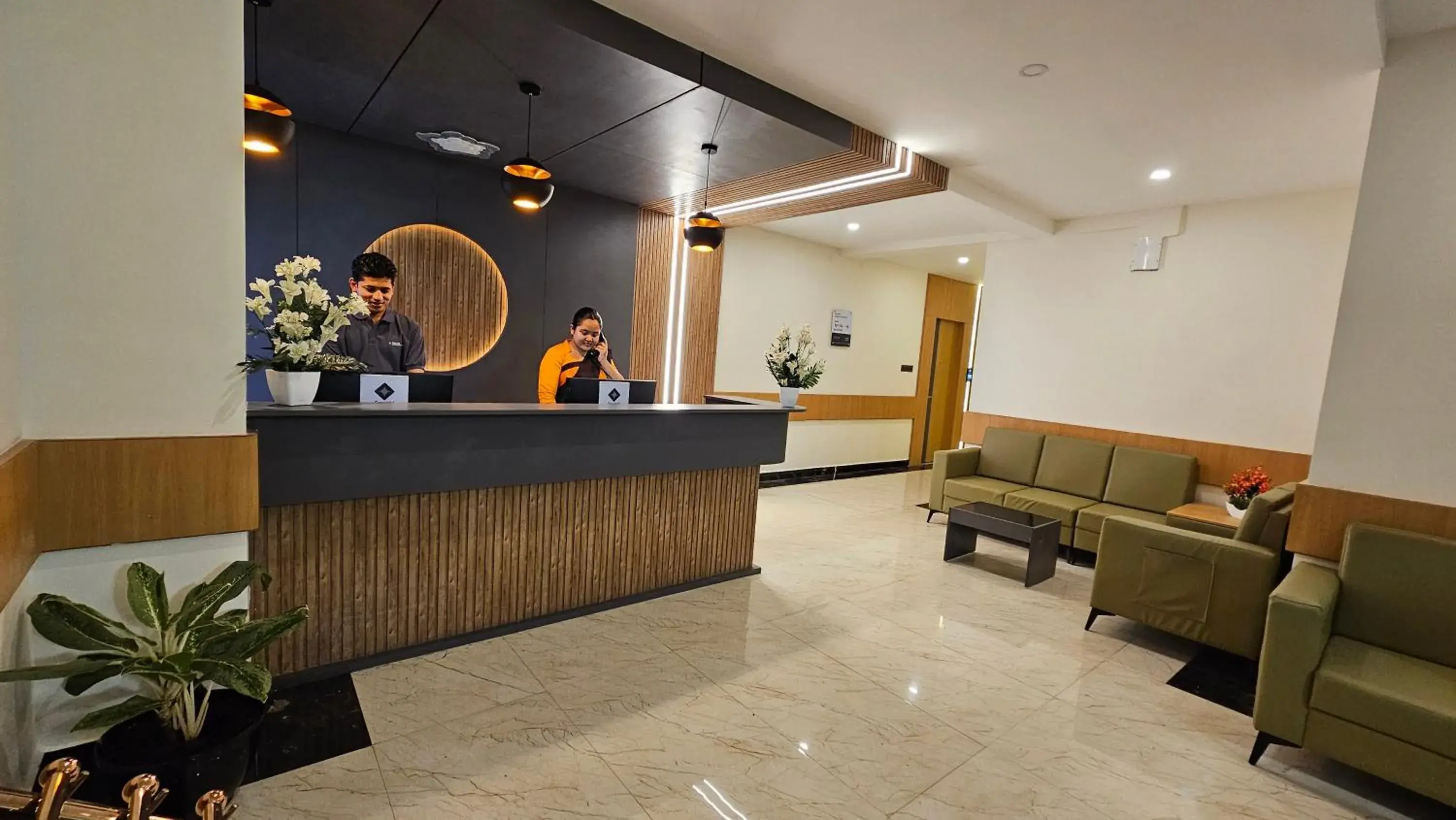 Lobby or reception in Emerald Urban Comforts Lobby or reception in Emerald Urban Comforts