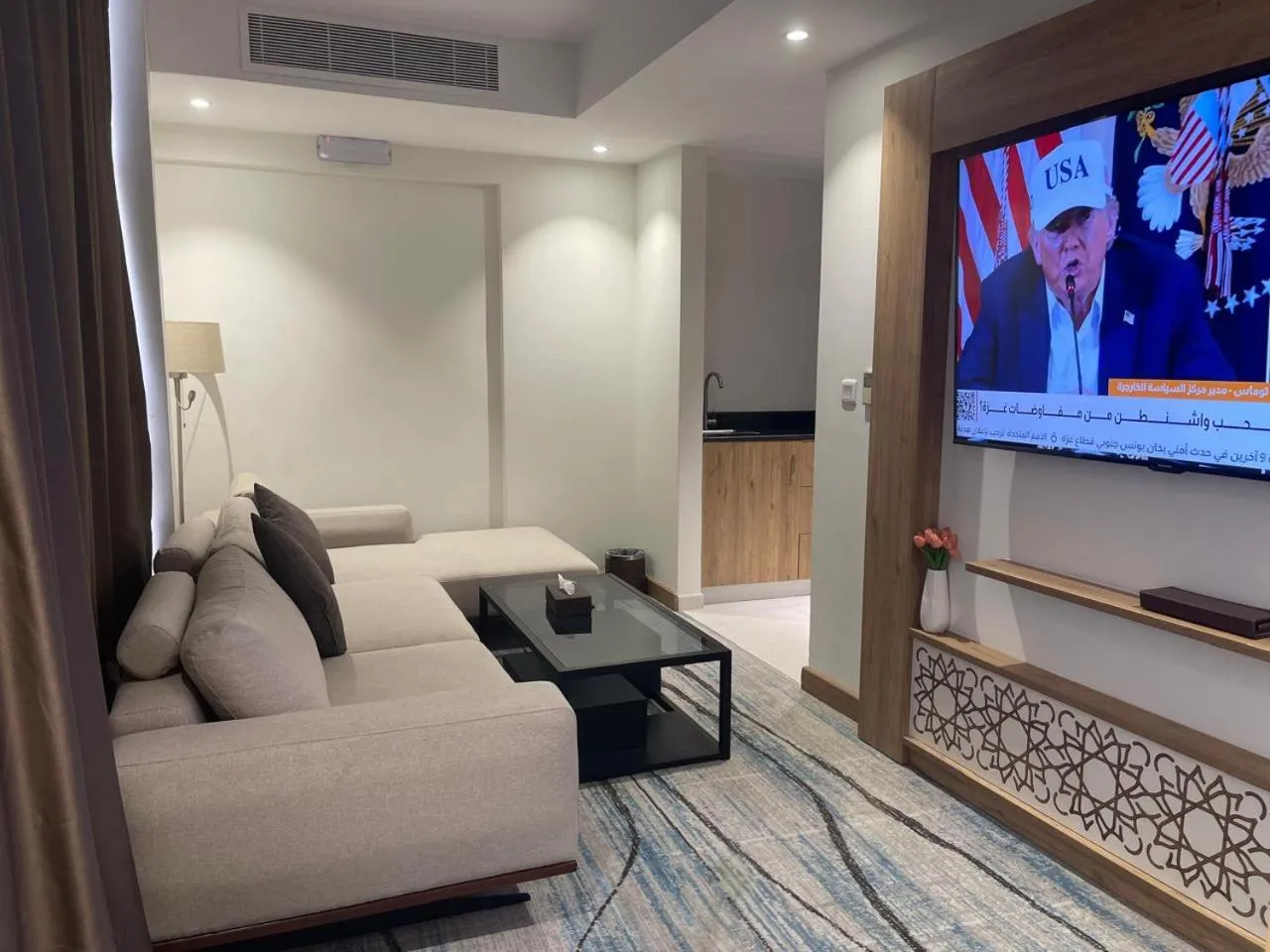 Seating area in TIME Ruba Hotel & Suites