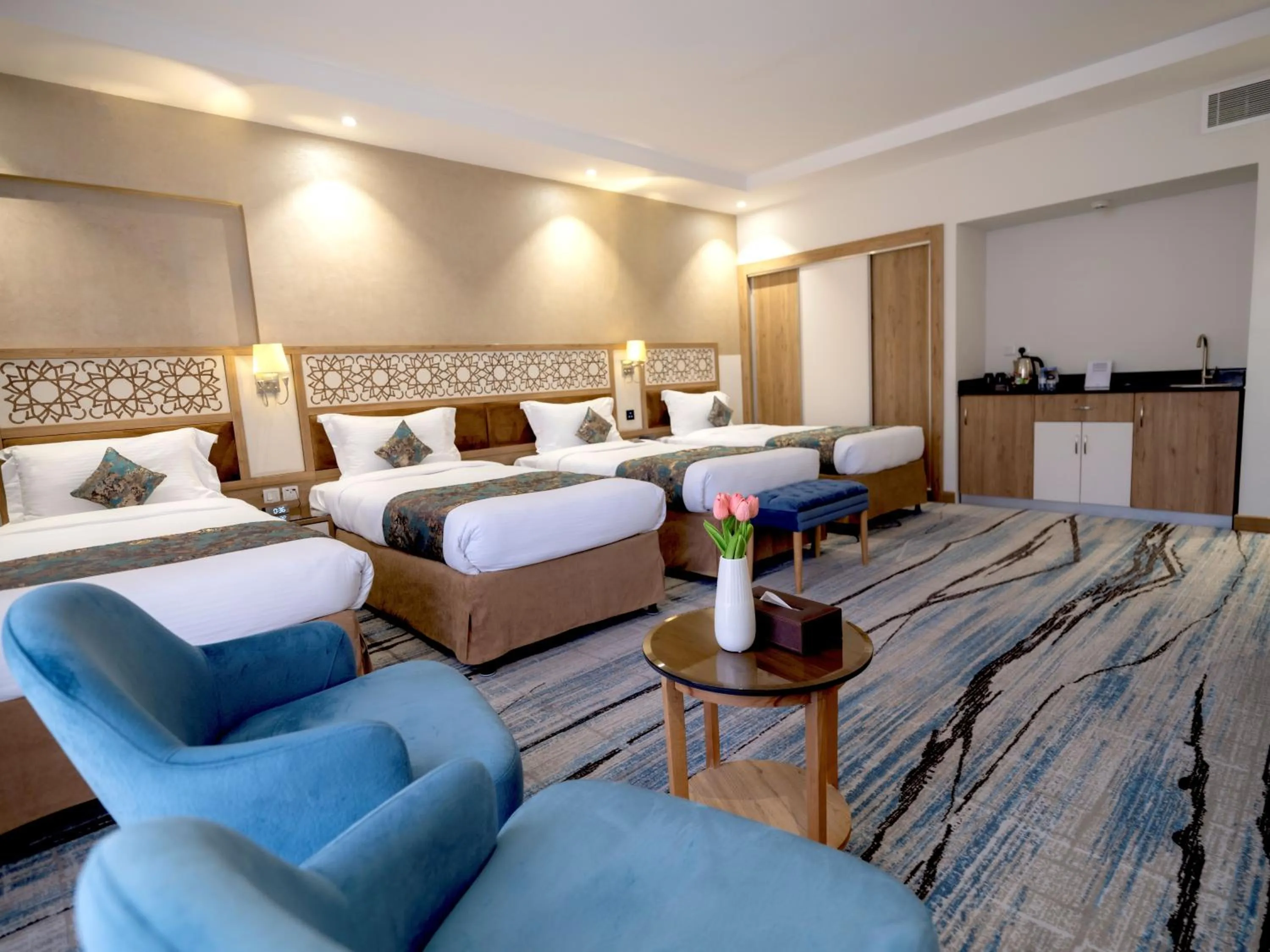 Bed in TIME Ruba Hotel & Suites