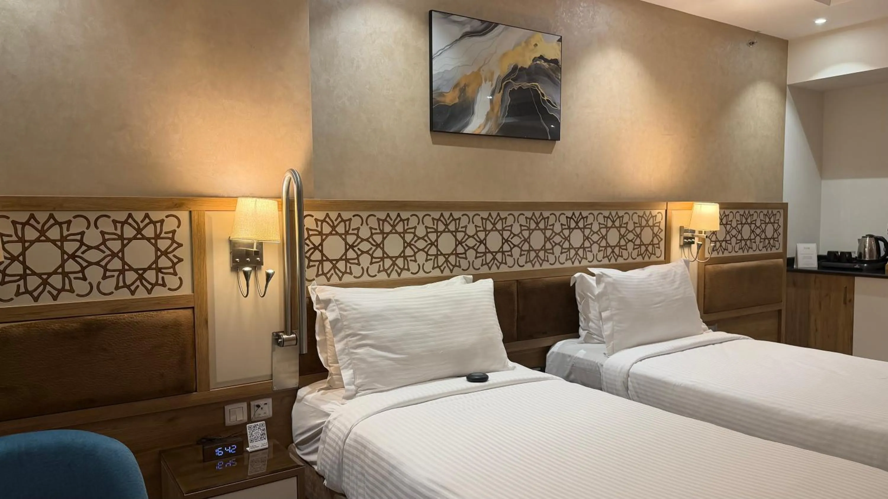 Bed in TIME Ruba Hotel & Suites