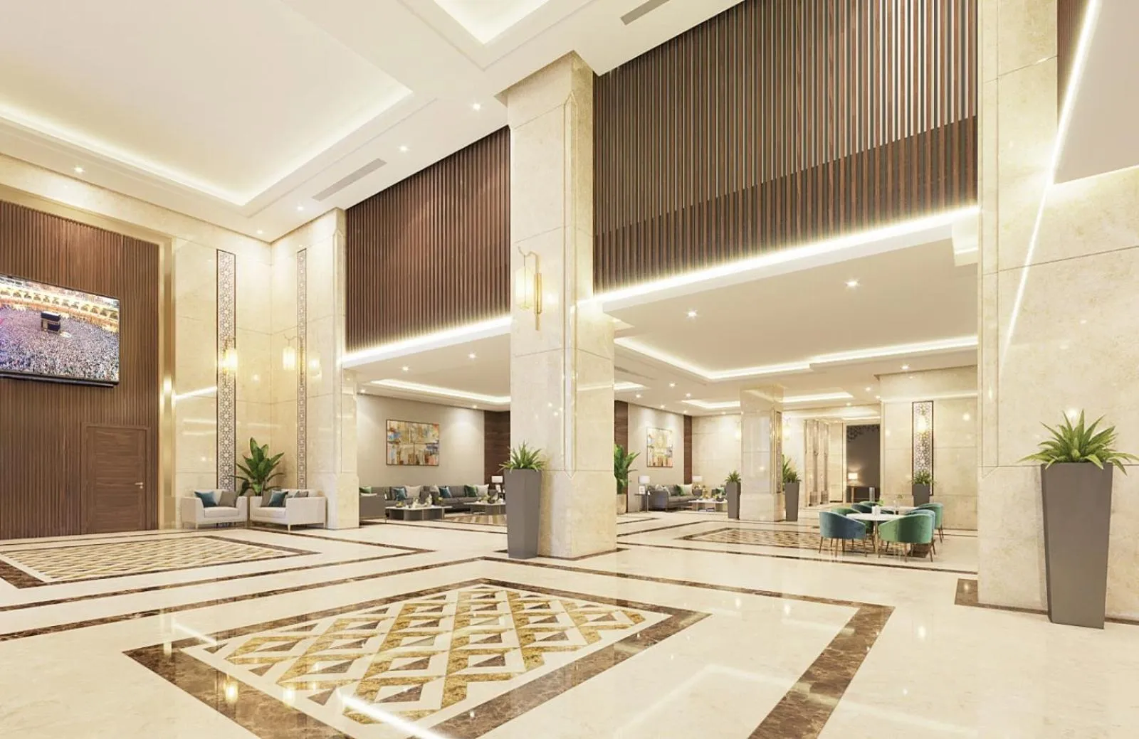 Lobby or reception in TIME Ruba Hotel & Suites
